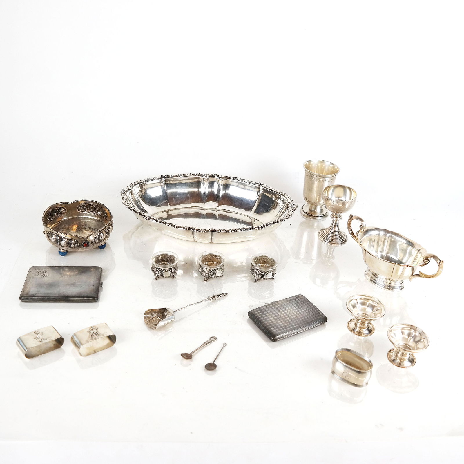 Assorted Continental Silver Articles (1 of 20)