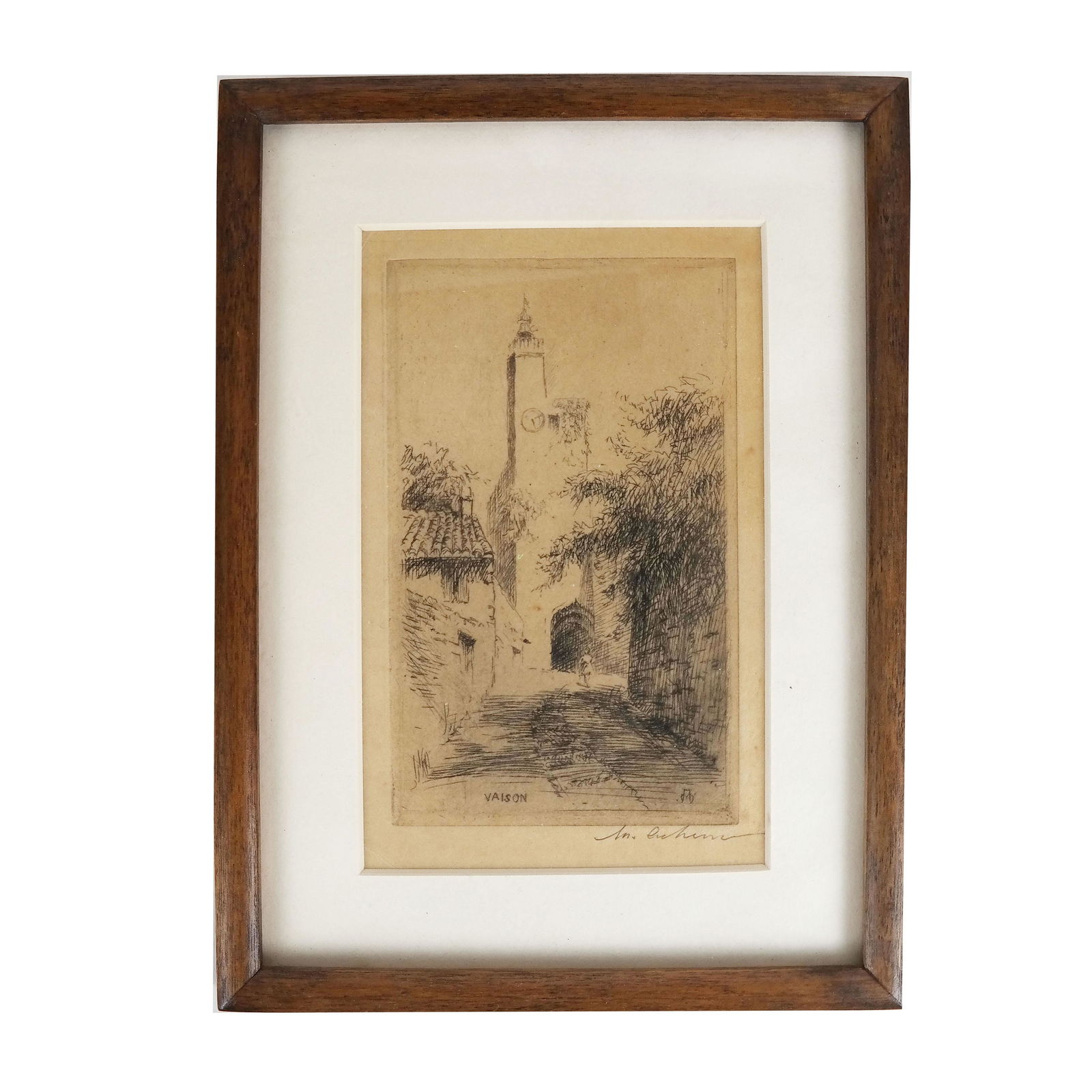 After DURER: Clock Tower - Etching (1 of 5)