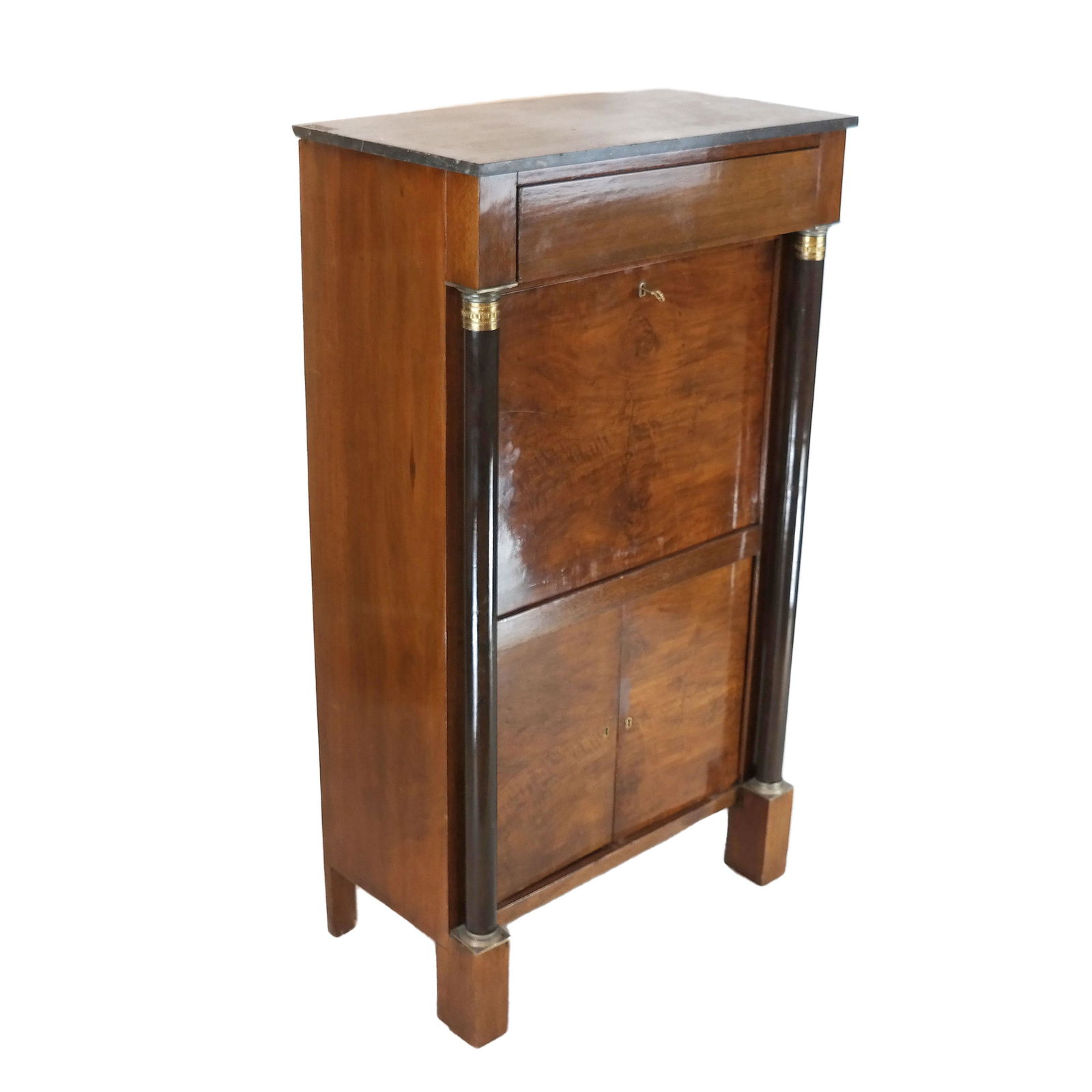 Antique Marble Top Chest / Desk (1 of 14)