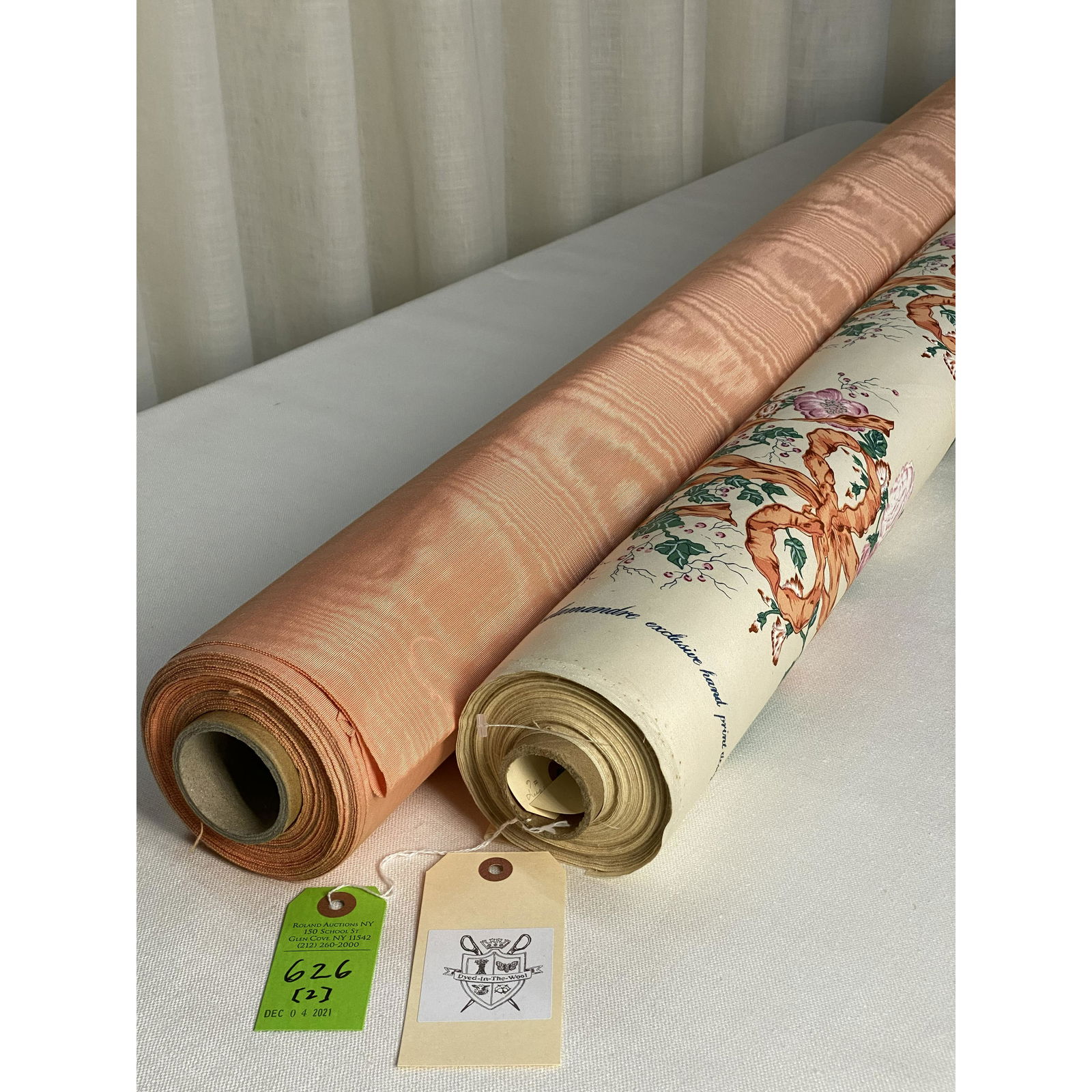 Vintage Scalamandre Print and Moire Fabrics (1 of 7)