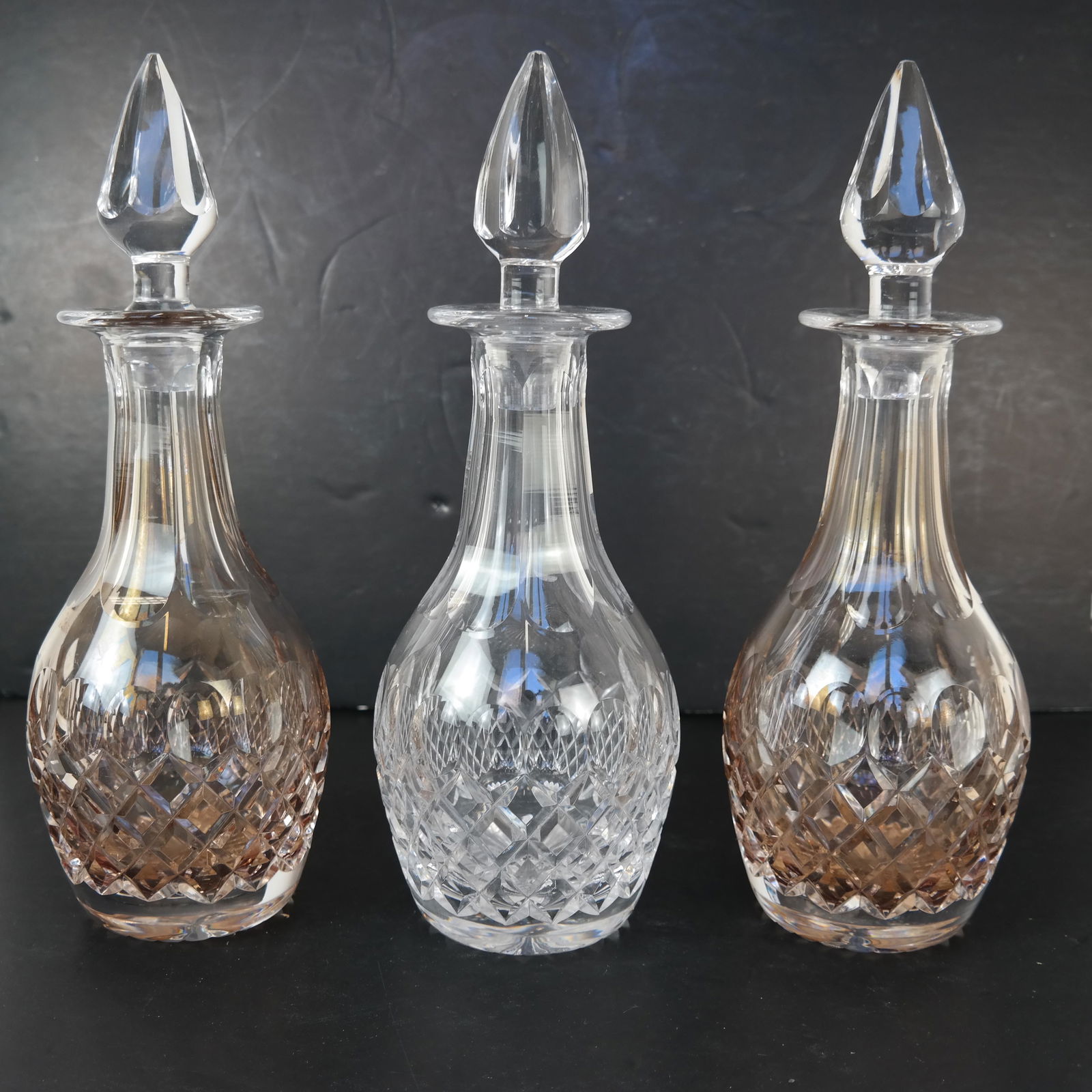 Three Cut Crystal Decanters (1 of 11)