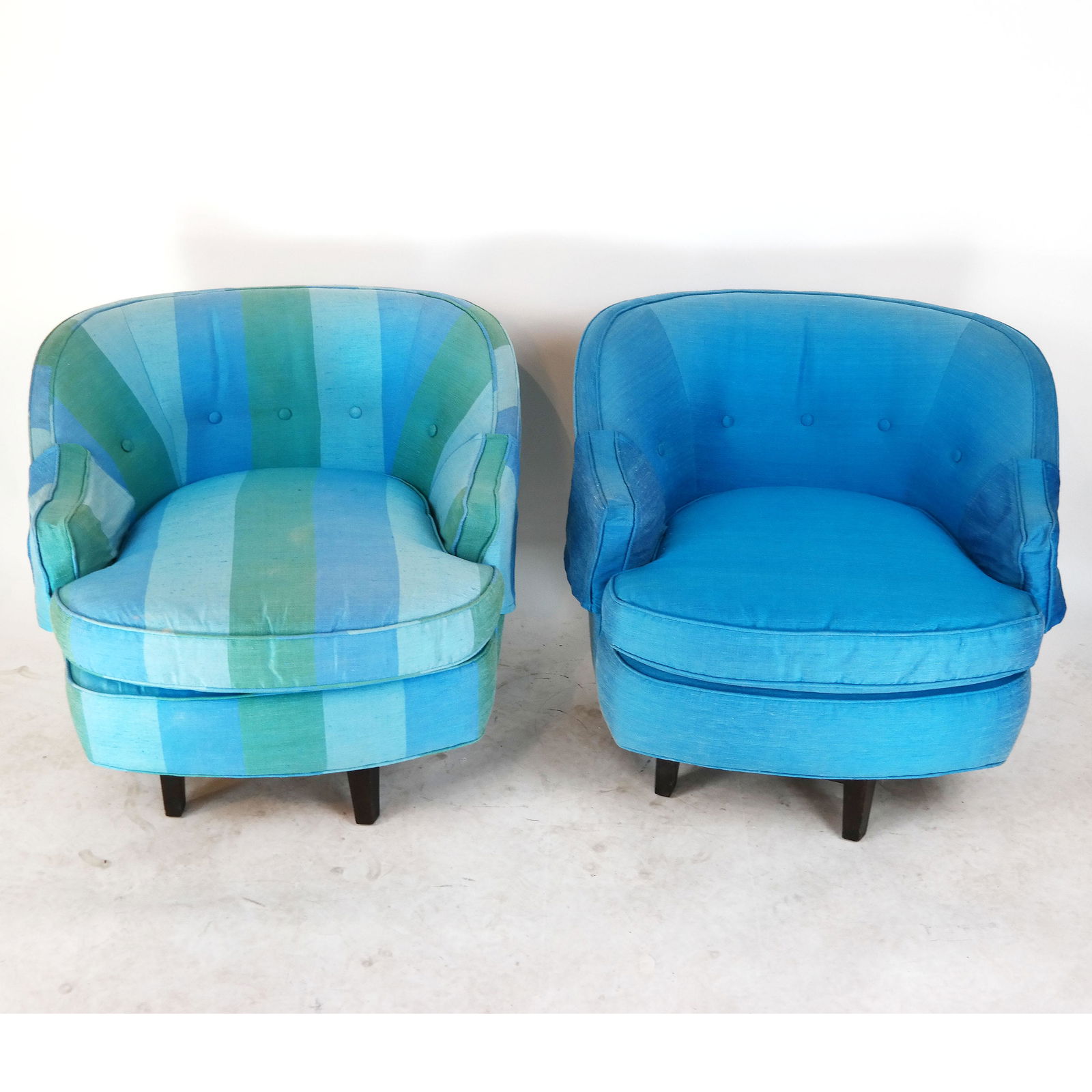 Two Revolving Club Chairs by Leonard Haber (1 of 6)