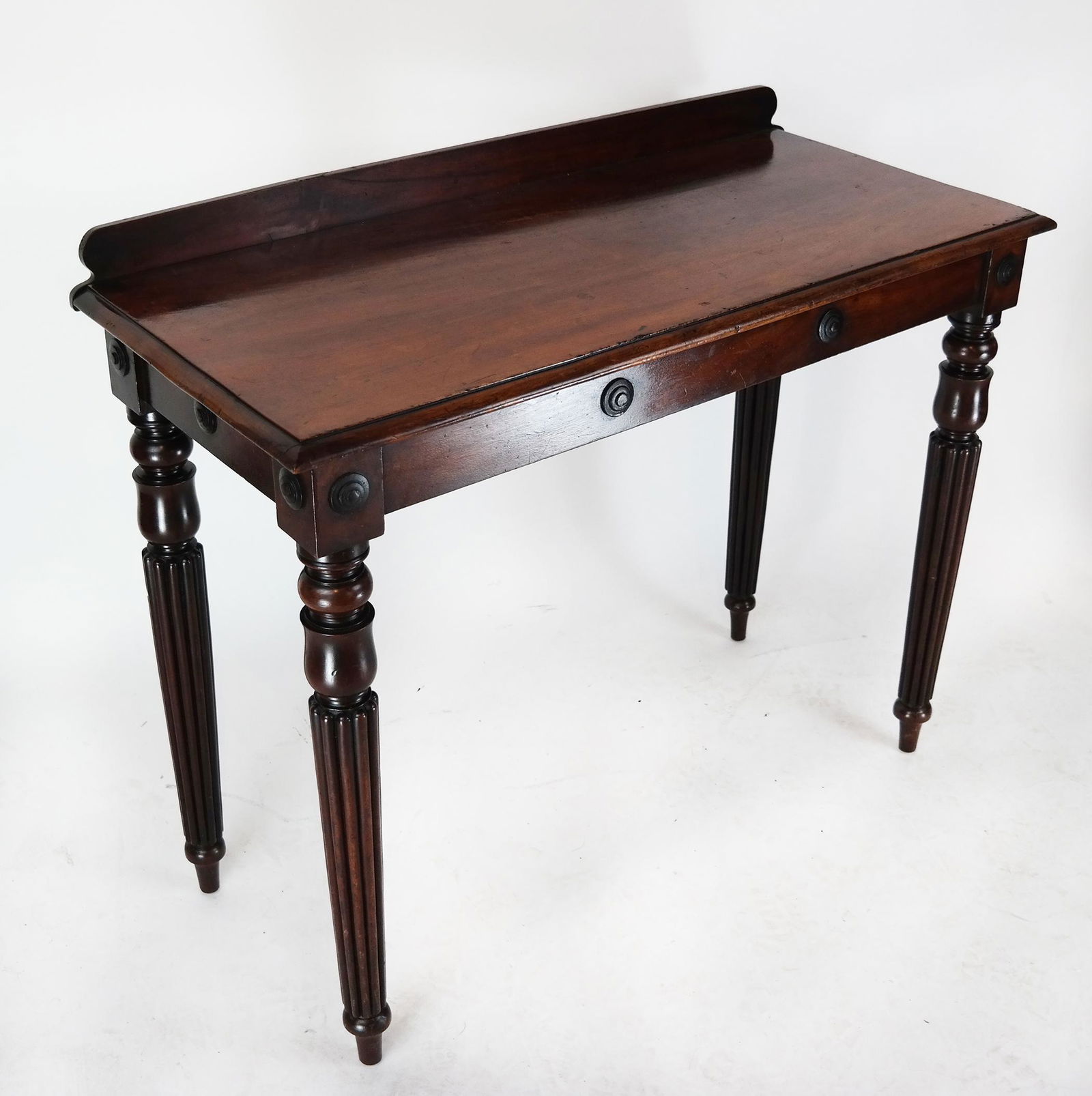 George IV Mahogany Side Table, (1 of 8)