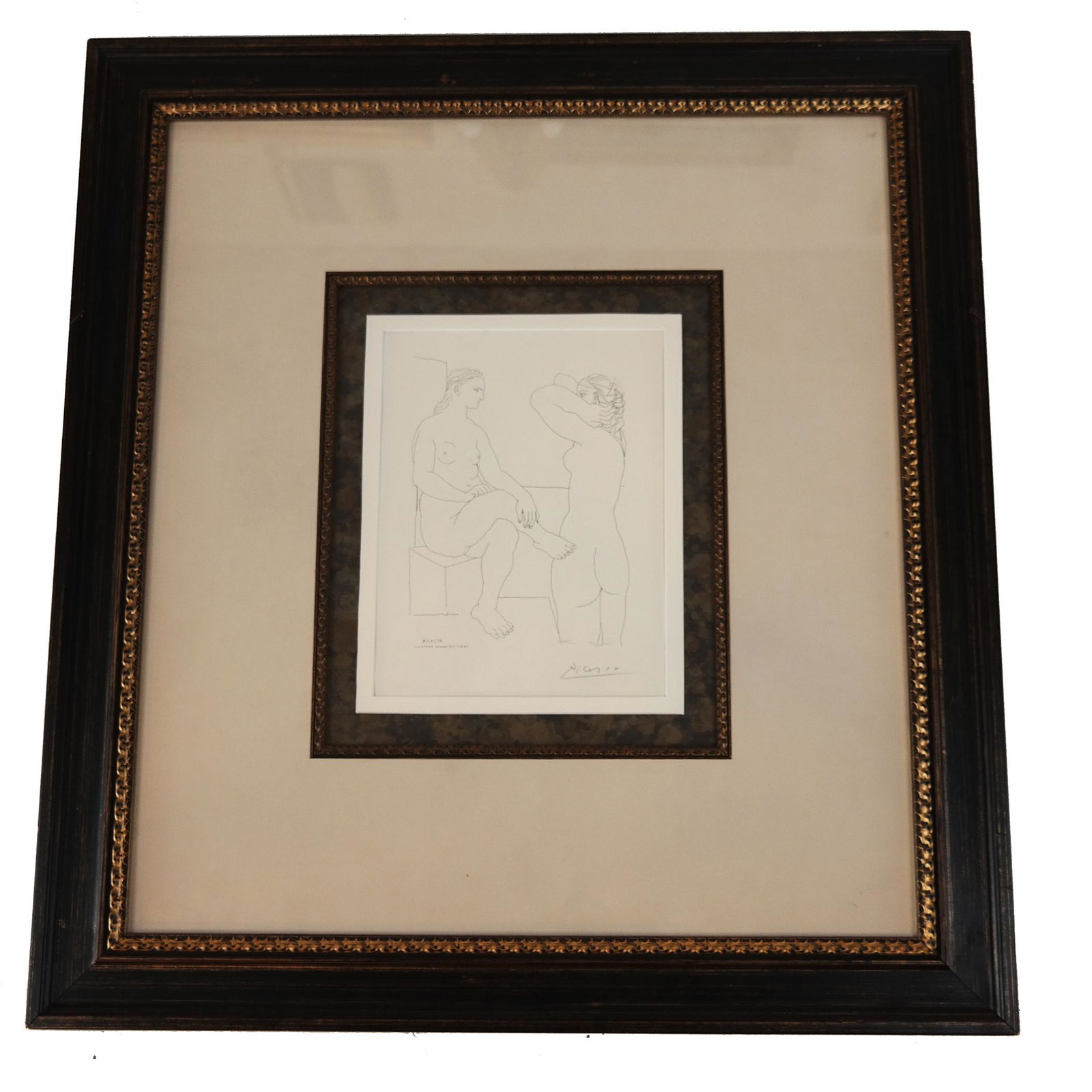 Pablo PICASSO: Two Nudes - Lithograph (1 of 7)