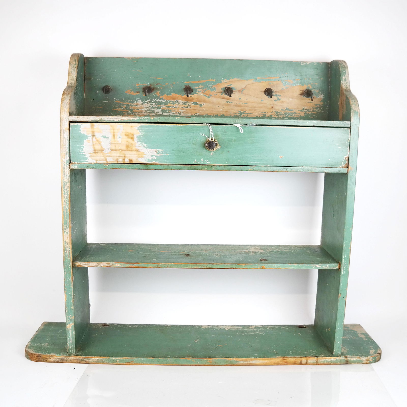 Late 19th C. Kitchen Hanging Wall Shelf (1 of 16)