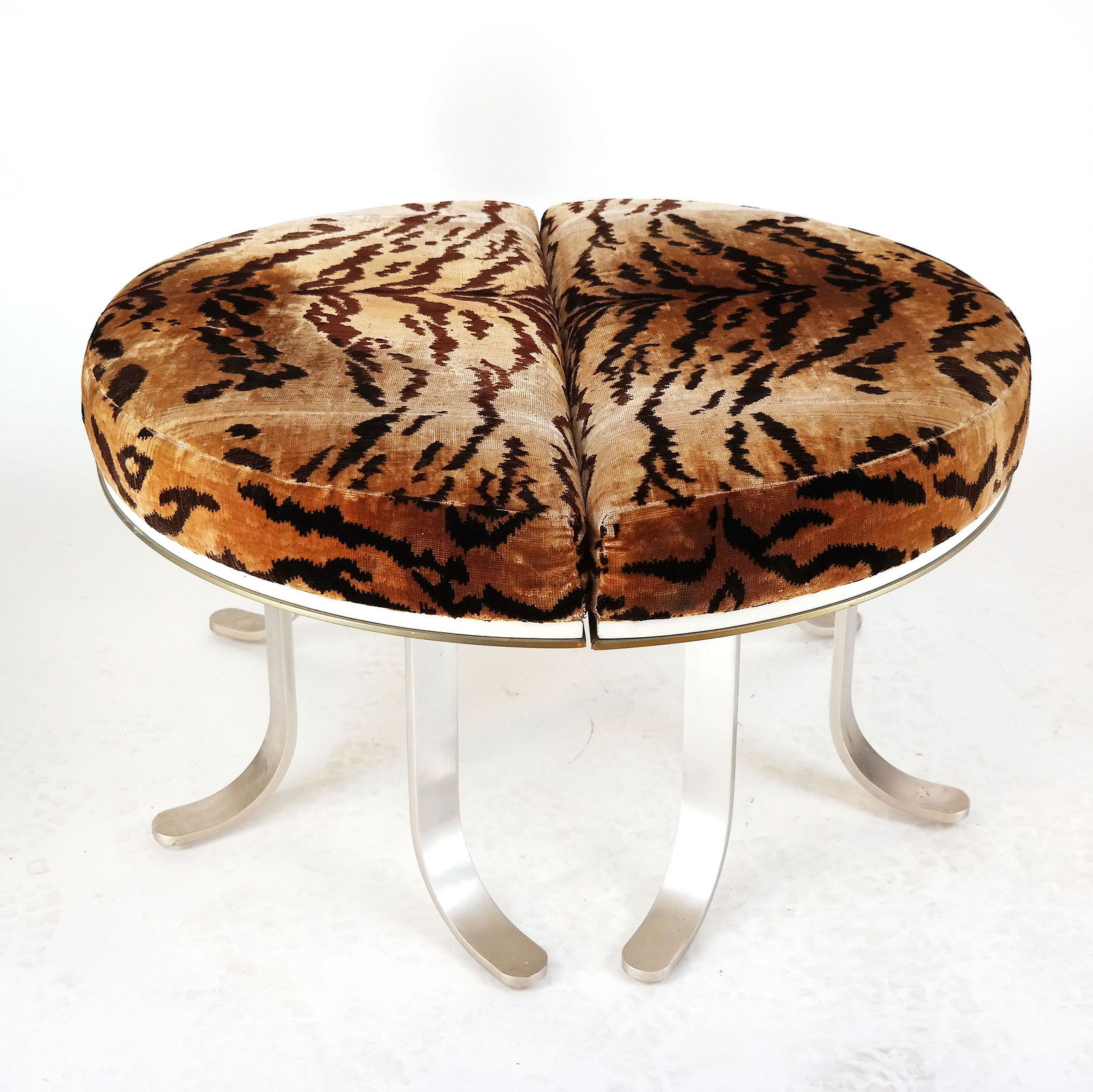 Pair of Semicircular Benches by L. Haber (1 of 14)