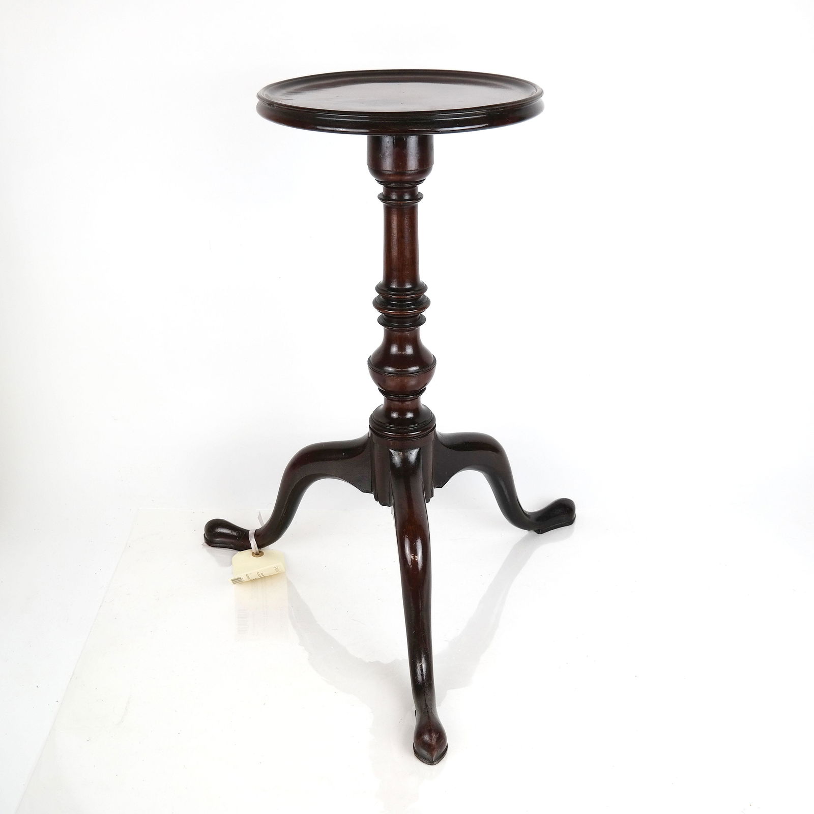 18th C. George III Mahogany Tripod Table (1 of 9)