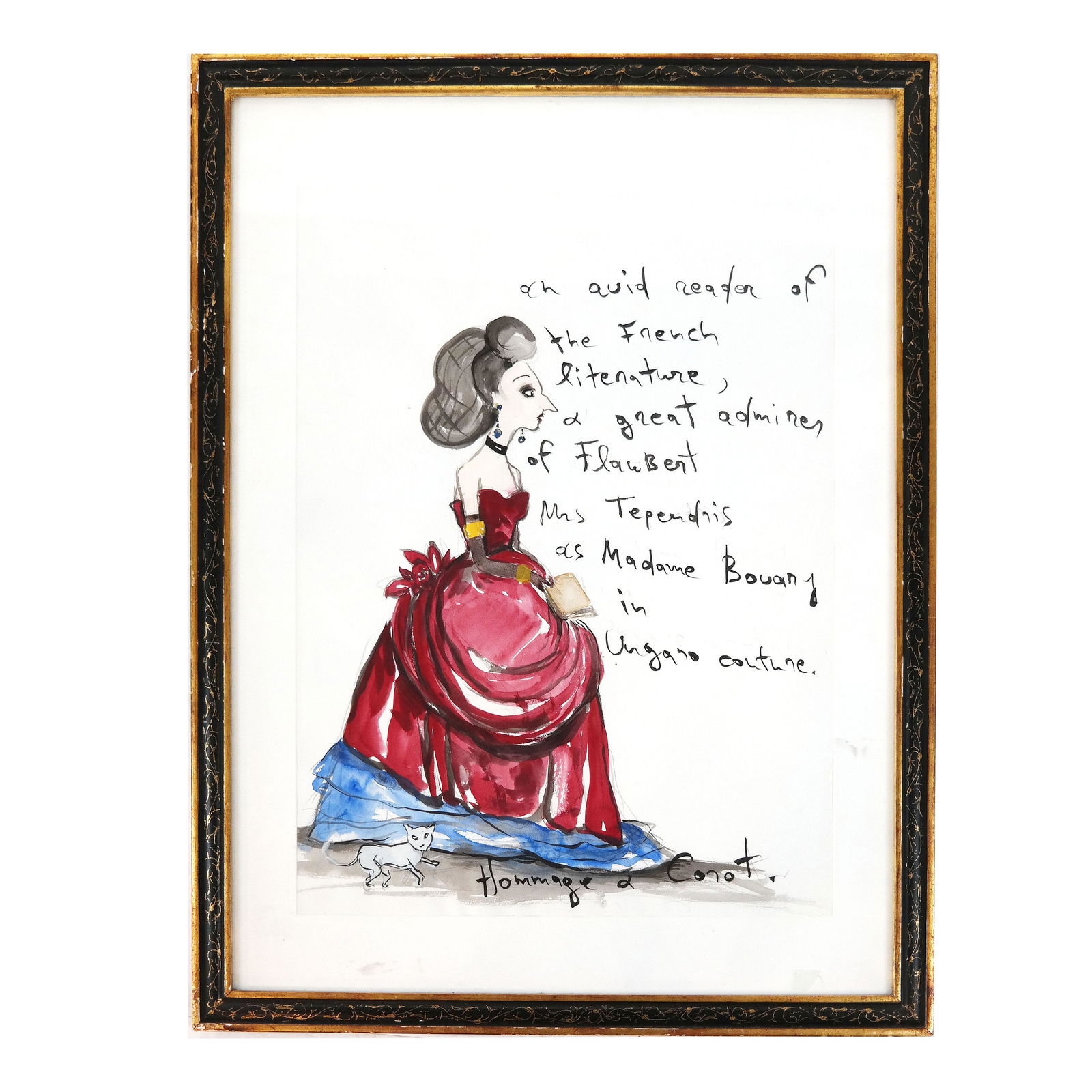 Konstantin KAKANIAS: Homage to Corot - W/C (1 of 7)