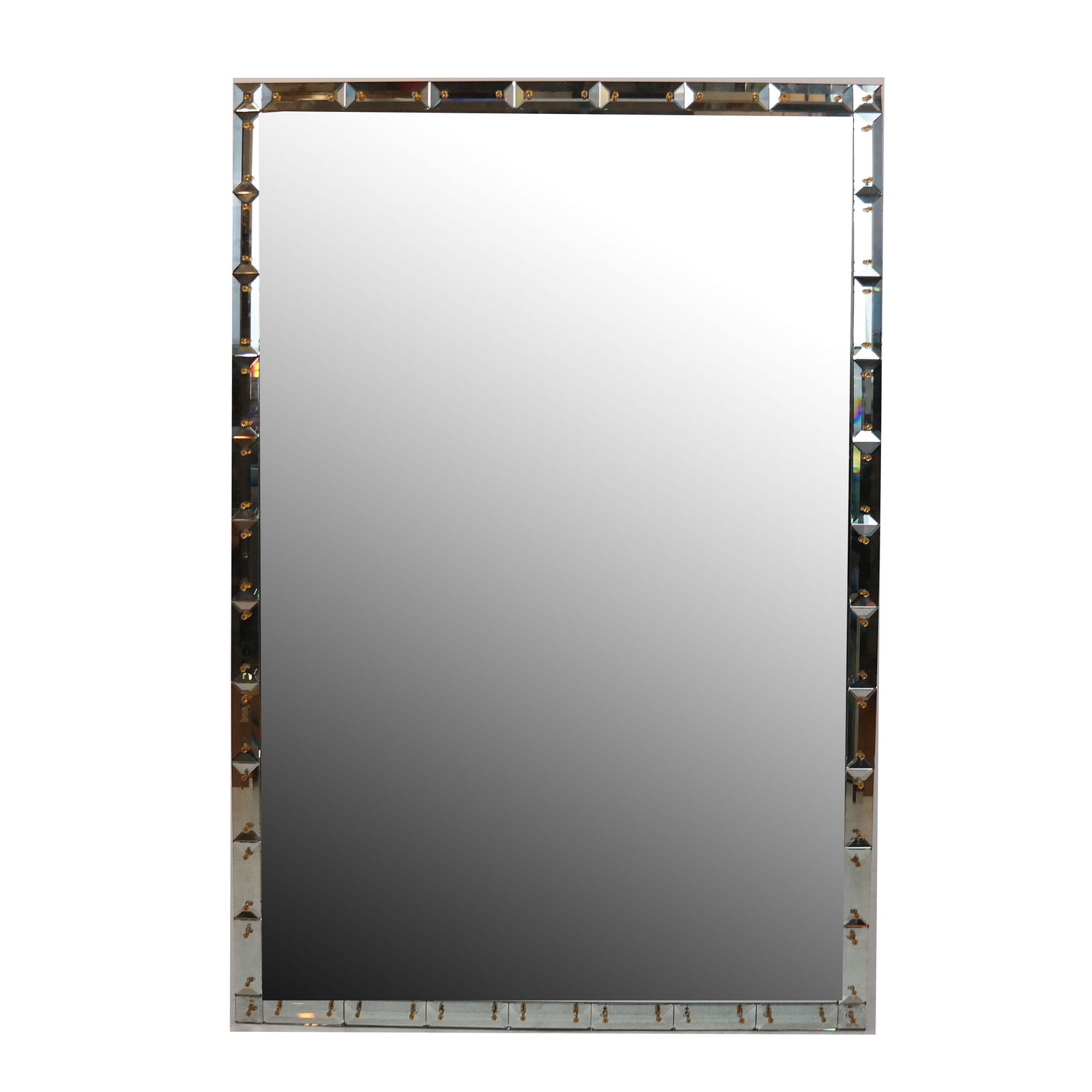Modern Venetian Beveled Glass Wall Mirror (1 of 9)