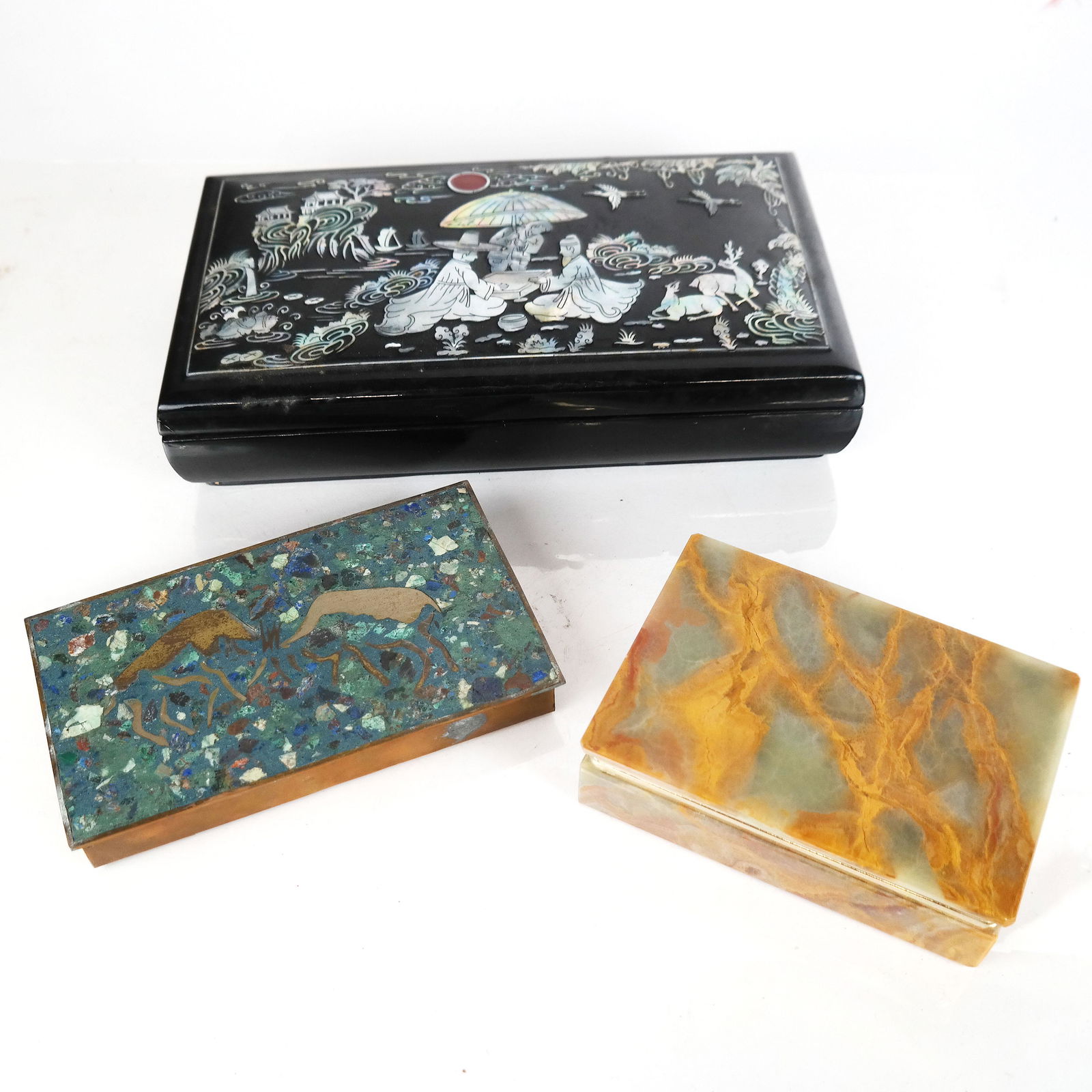 Group of Three Table Boxes (1 of 18)