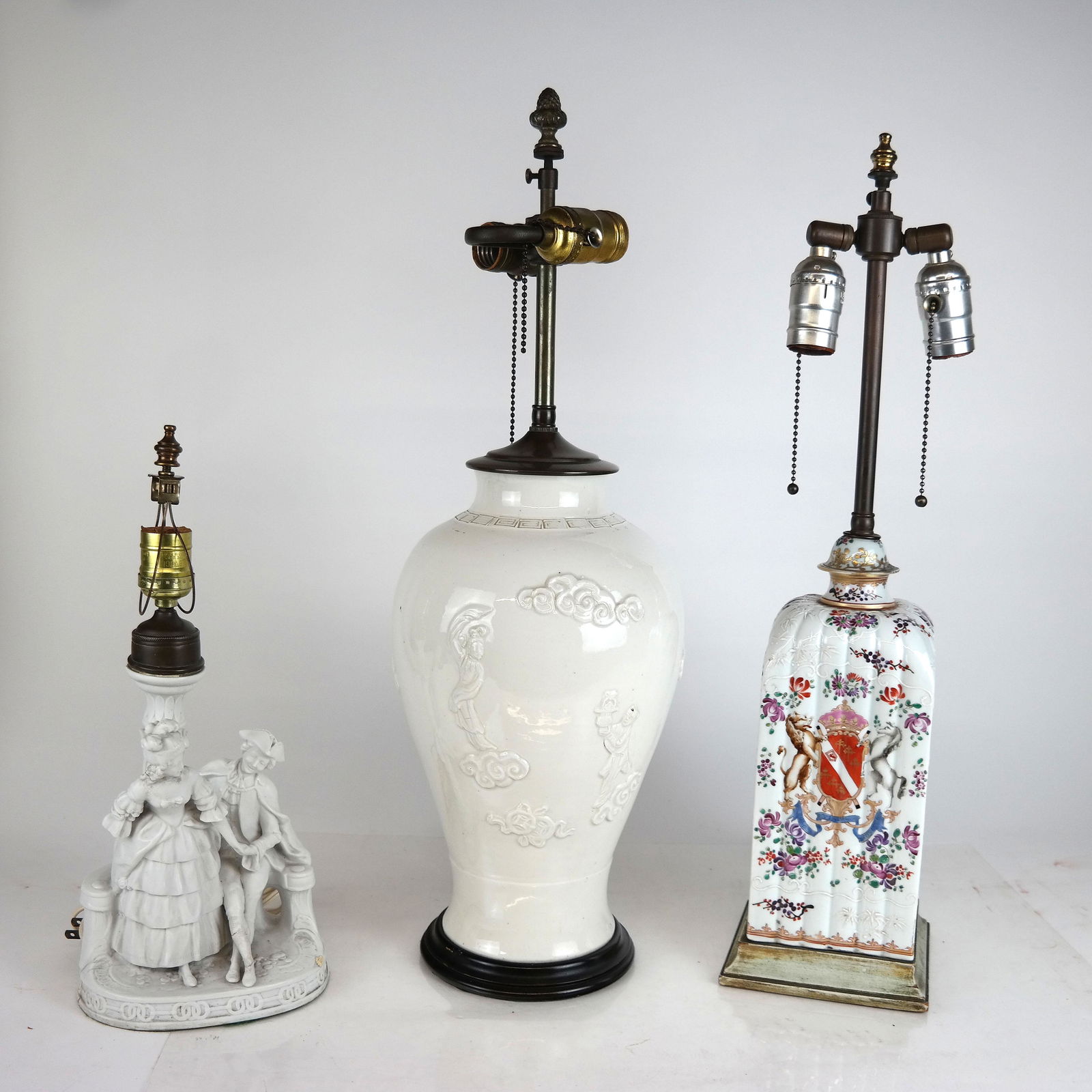 Group of Three Table Lamps (1 of 8)