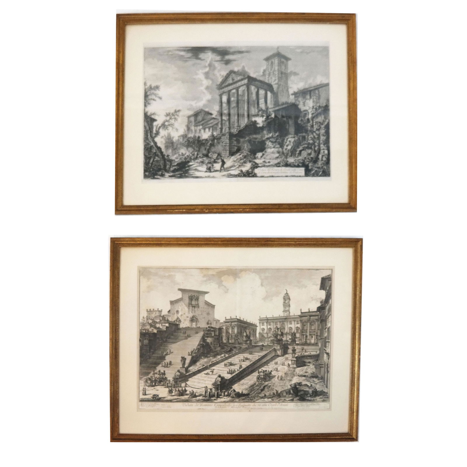 Pair of Giovanni Battista PIRANESI Etchings (1 of 14)