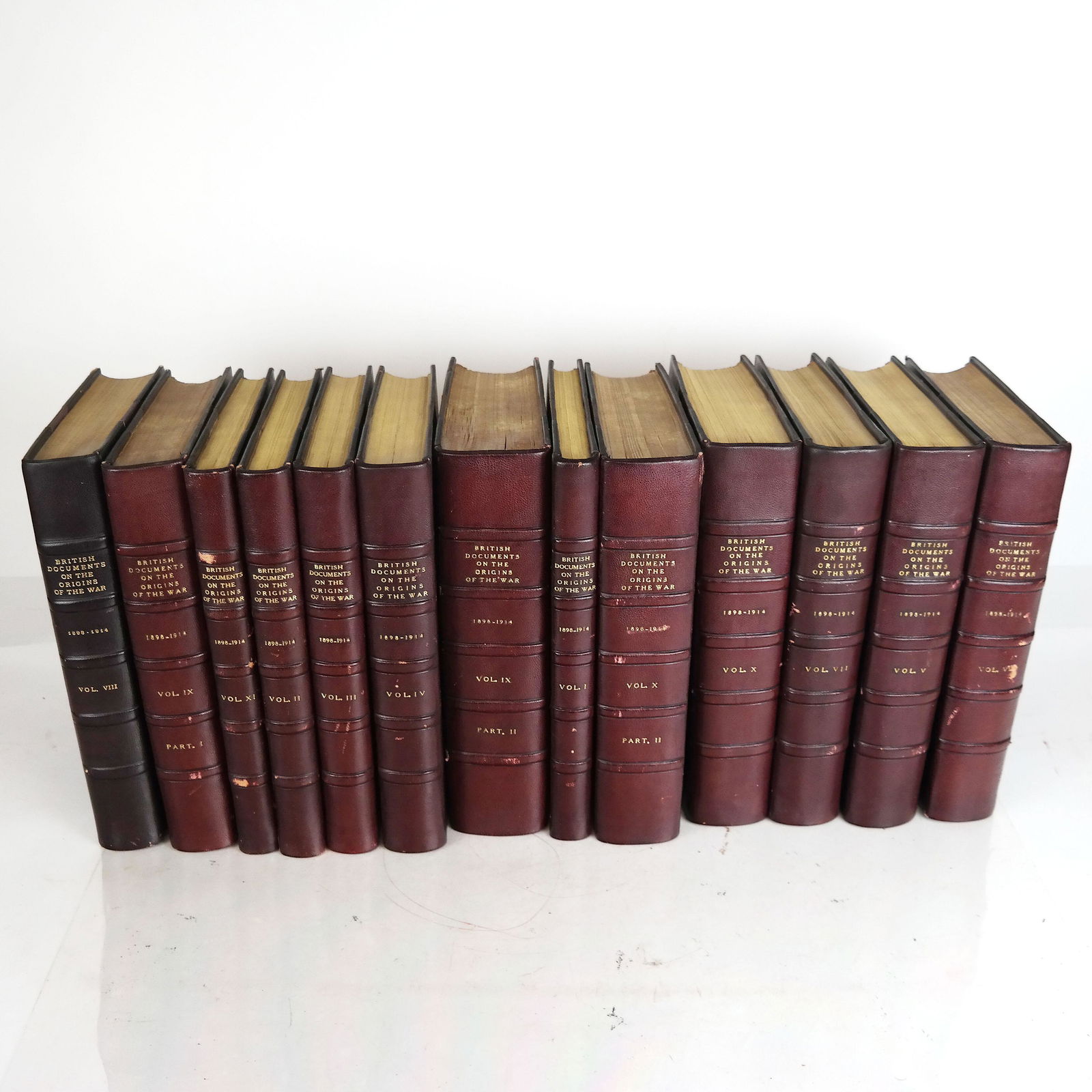 BOOKS: "British Documents...Origins of War" (1 of 12)