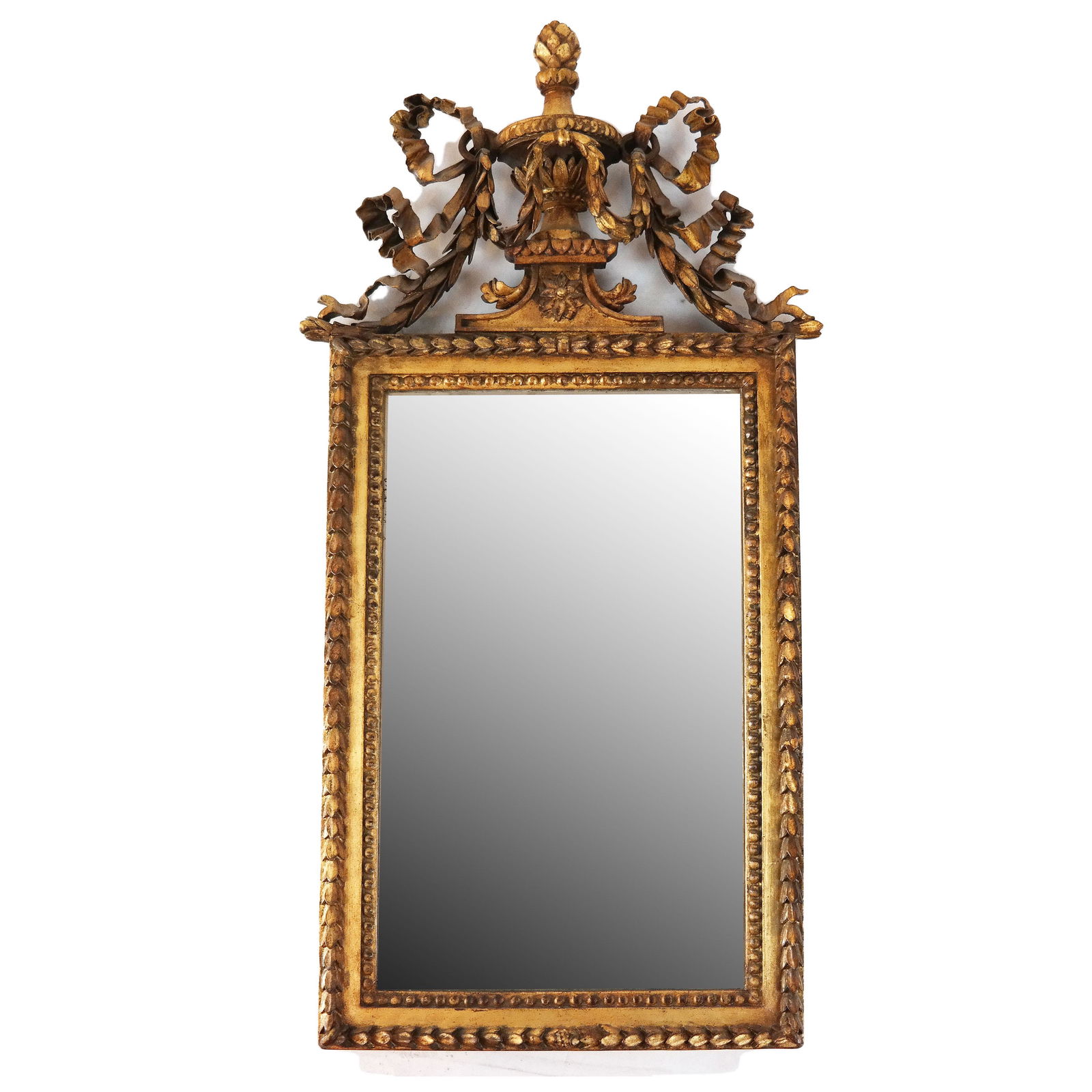 French Ornate Gilt Wood Mirror (1 of 7)