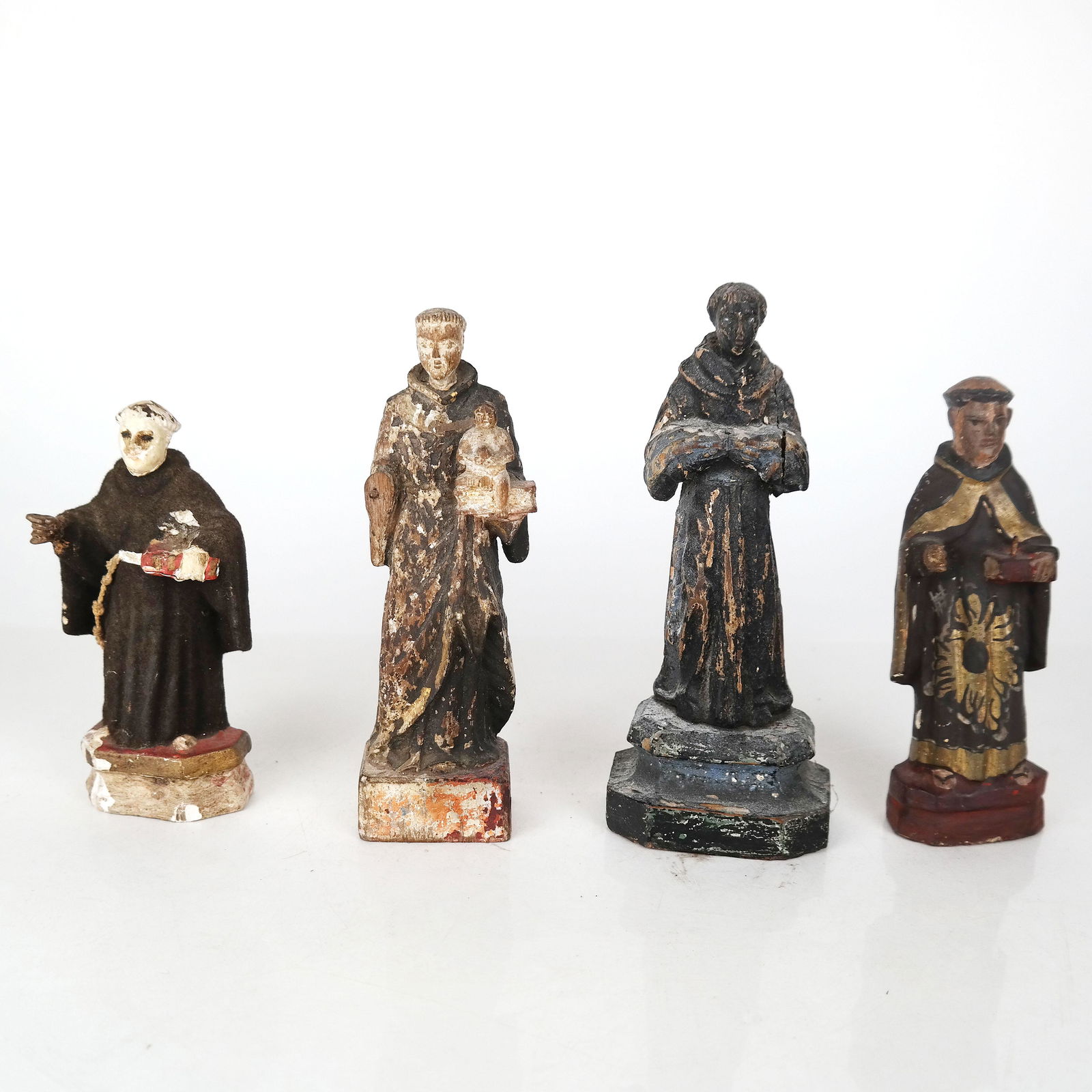 Group of 4 St. Anthony & St. Francis Figurines (1 of 11)