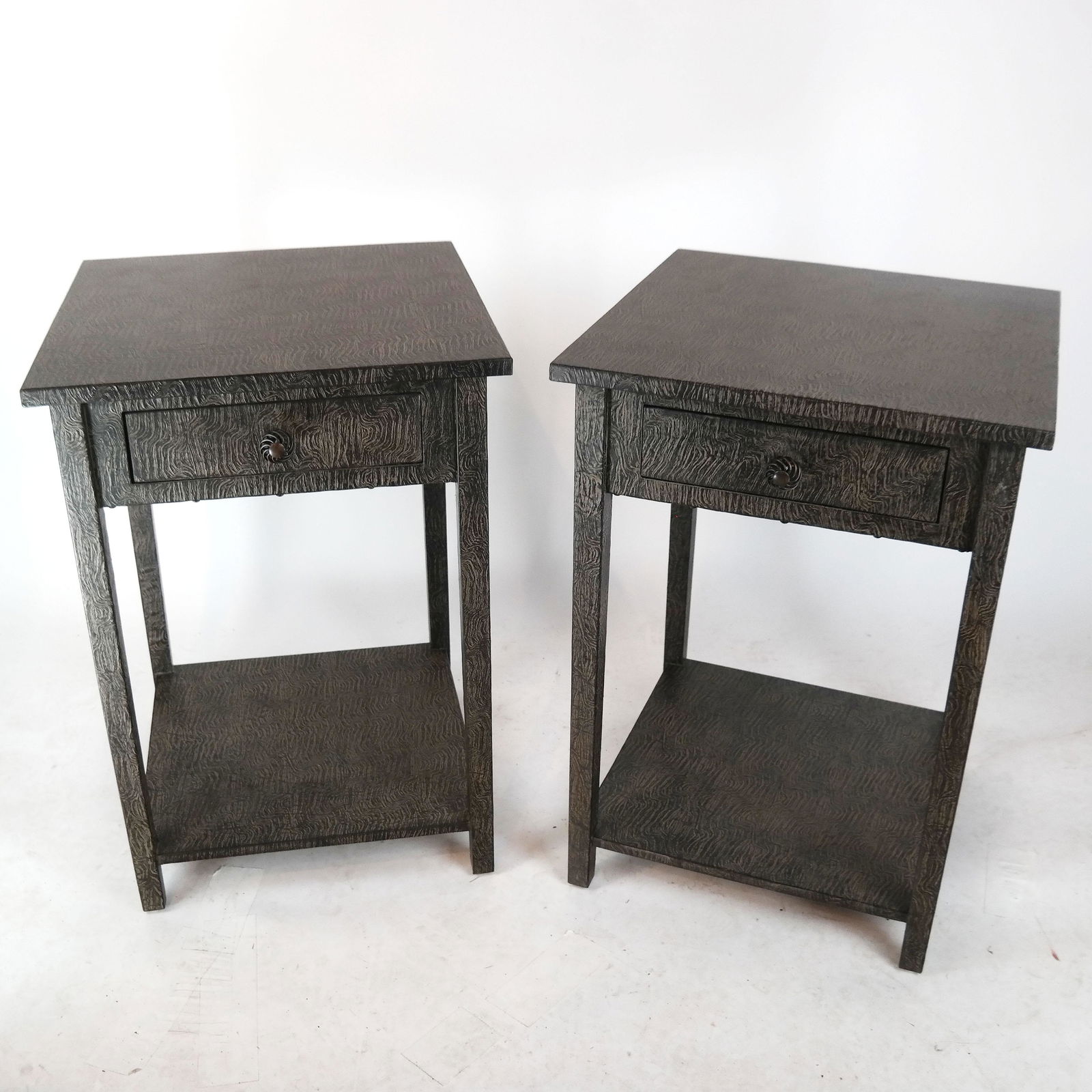 Pair of Night Stands, Karl Springer Manner (1 of 9)