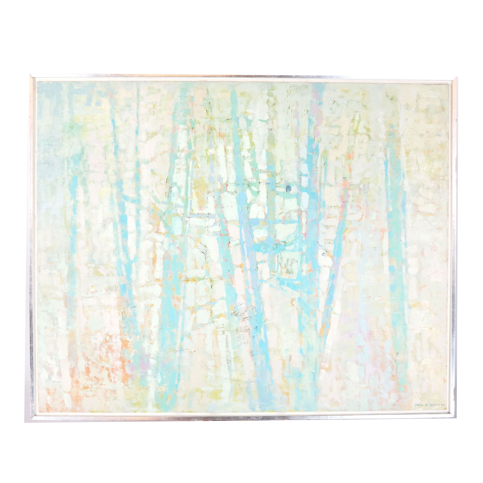 Paul W. WOOD: Abstract - Oil Painting (1 of 7)