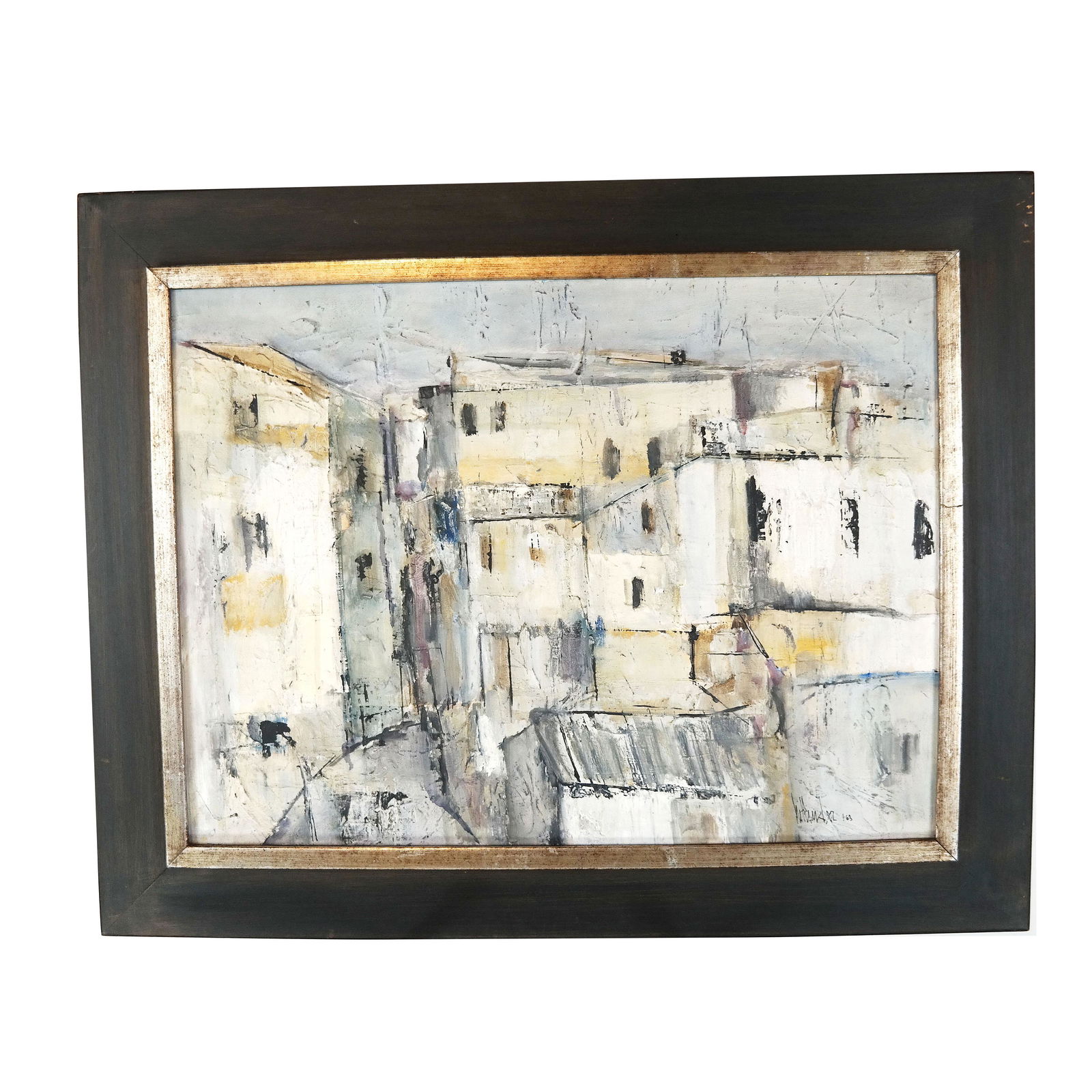 Gino HOLLANDER: Cityscape - Oil Painting (1 of 7)