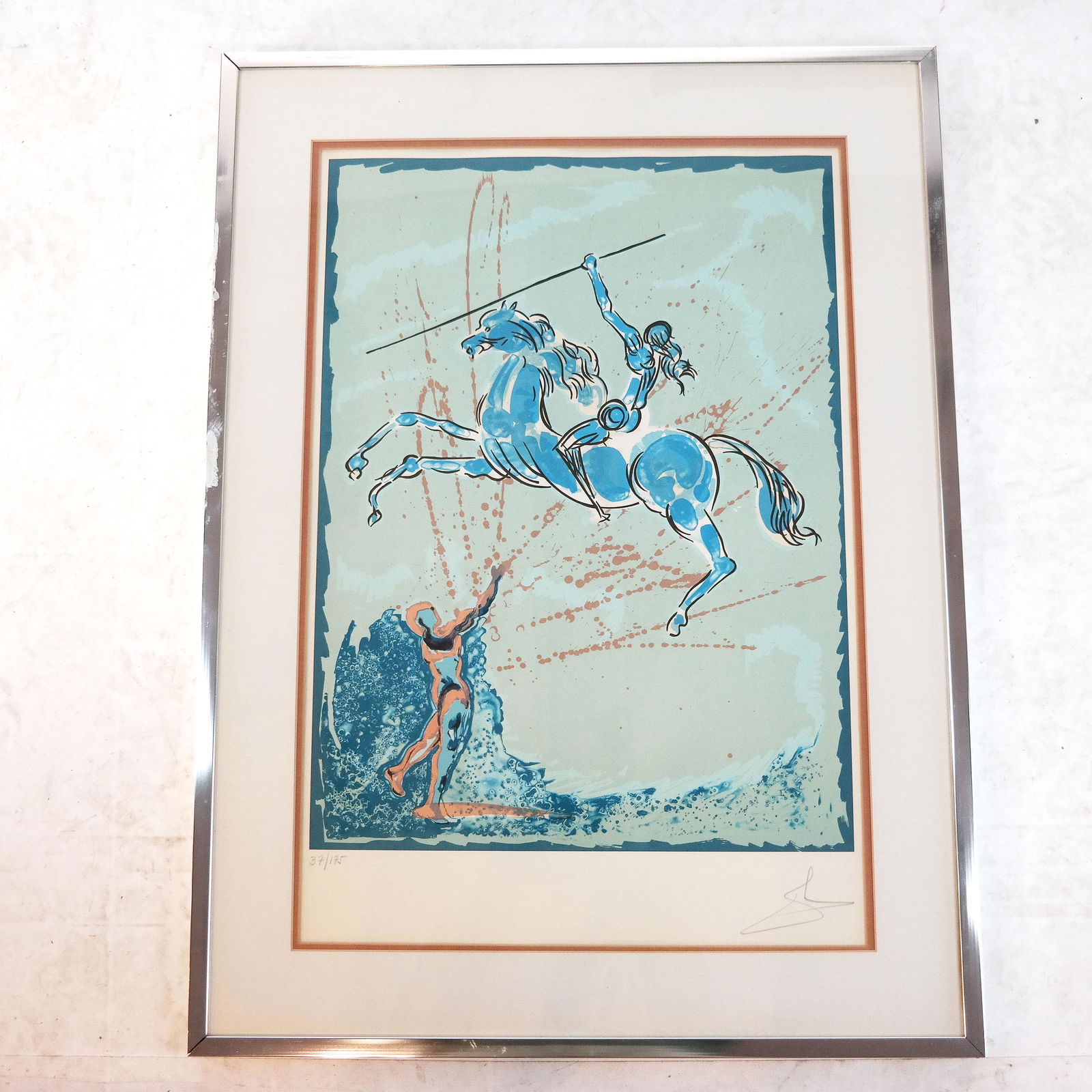 Salvador DALI: Joan of Arc - Lithograph, 1978 (1 of 8)