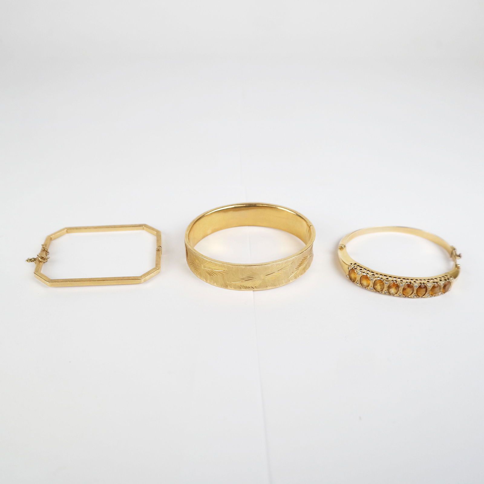 Three 14K Gold Bracelets (1 of 12)