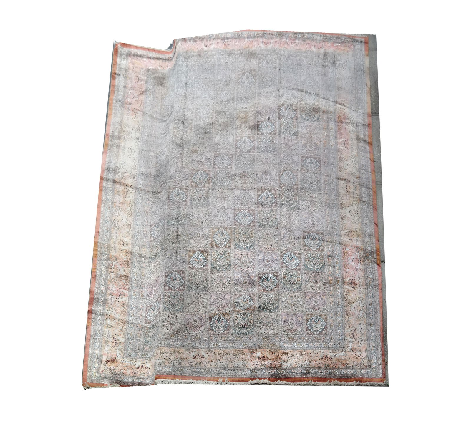 Large Indian Geometric Animal Design Carpet (1 of 16)