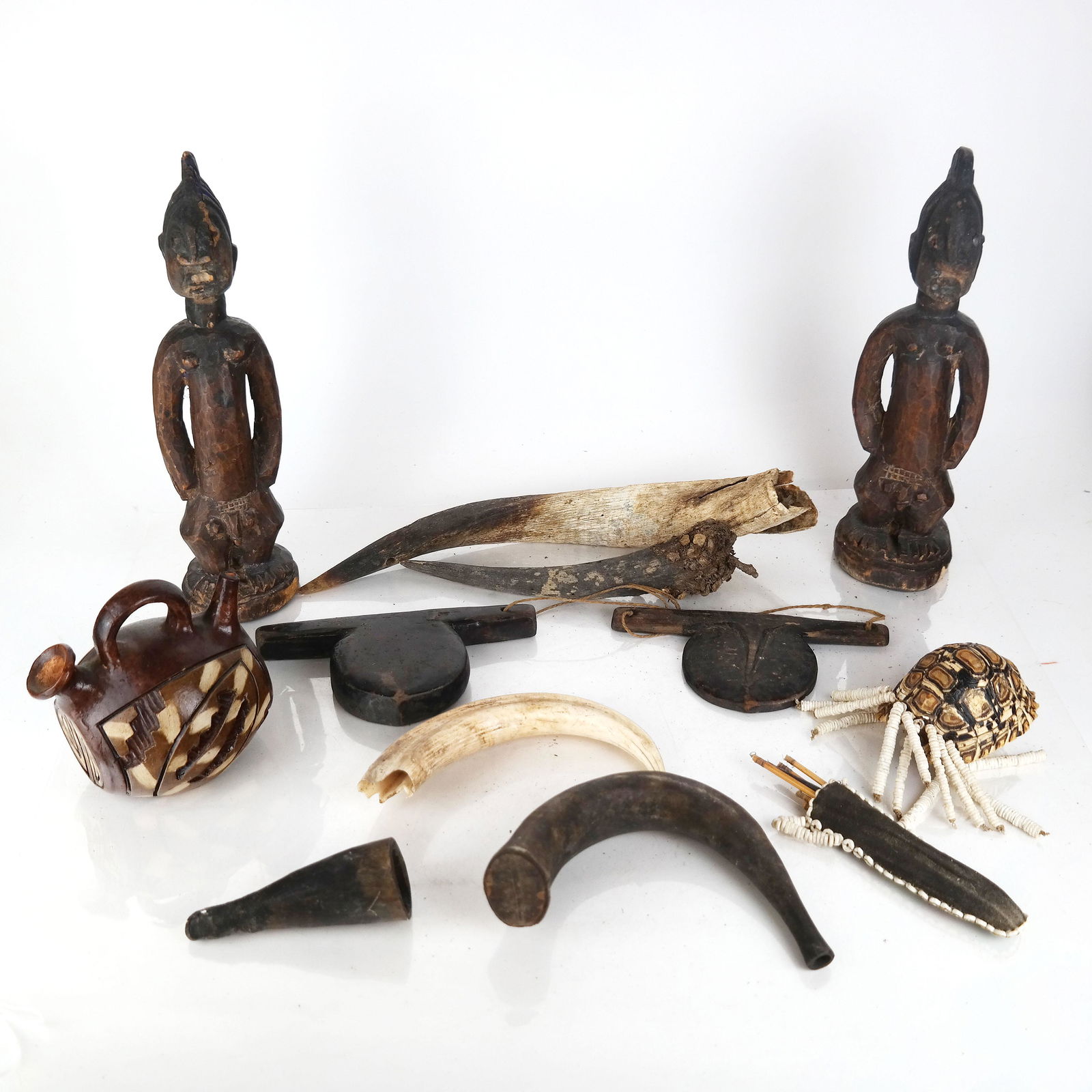 Lot of 11 African Tourist Artifacts (1 of 9)