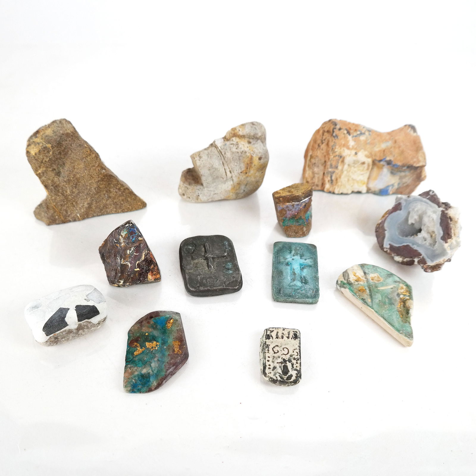 Collection of Fossils, Specimen Rocks, Etc. (1 of 15)