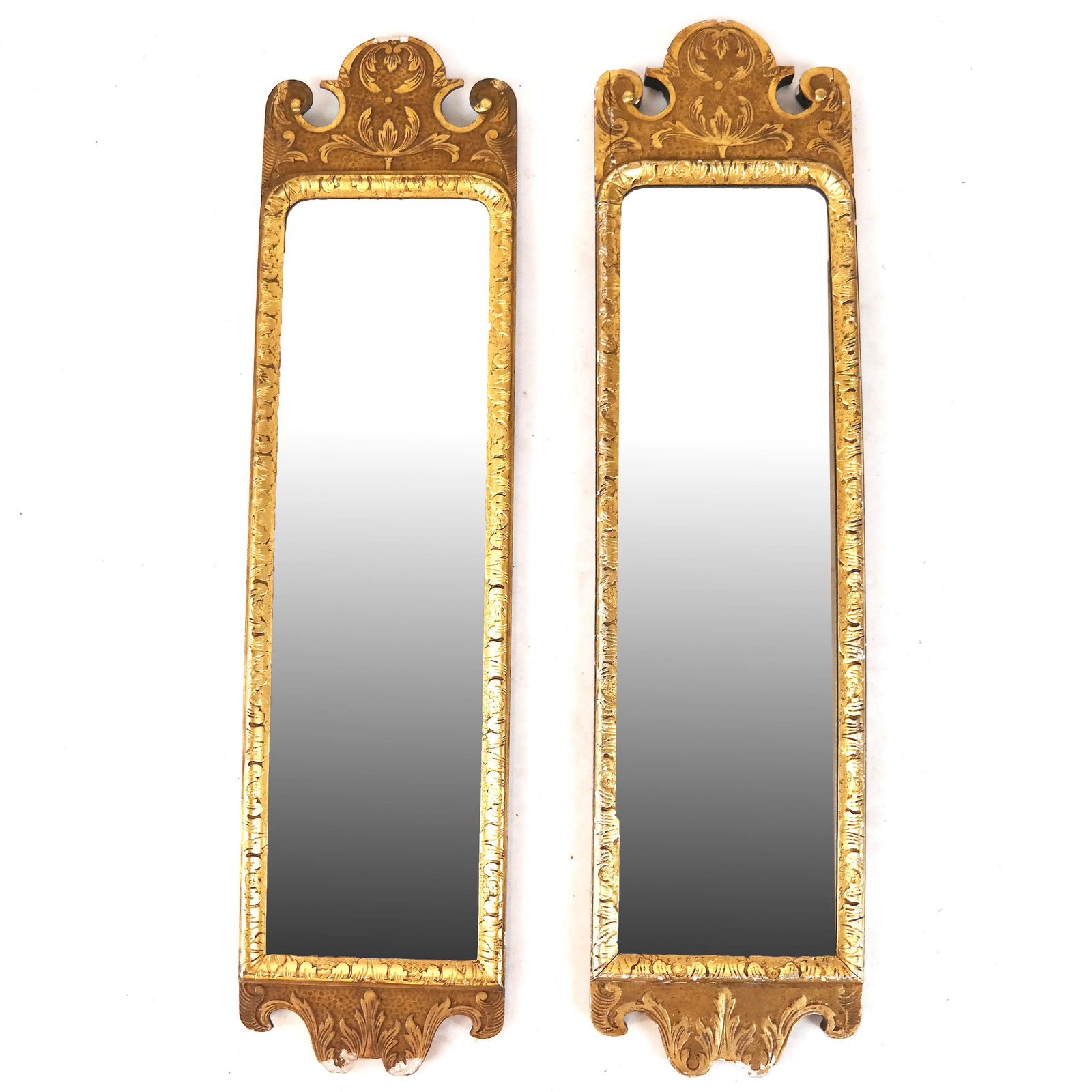 Pair of Queen Anne-Style Mirrors (1 of 9)
