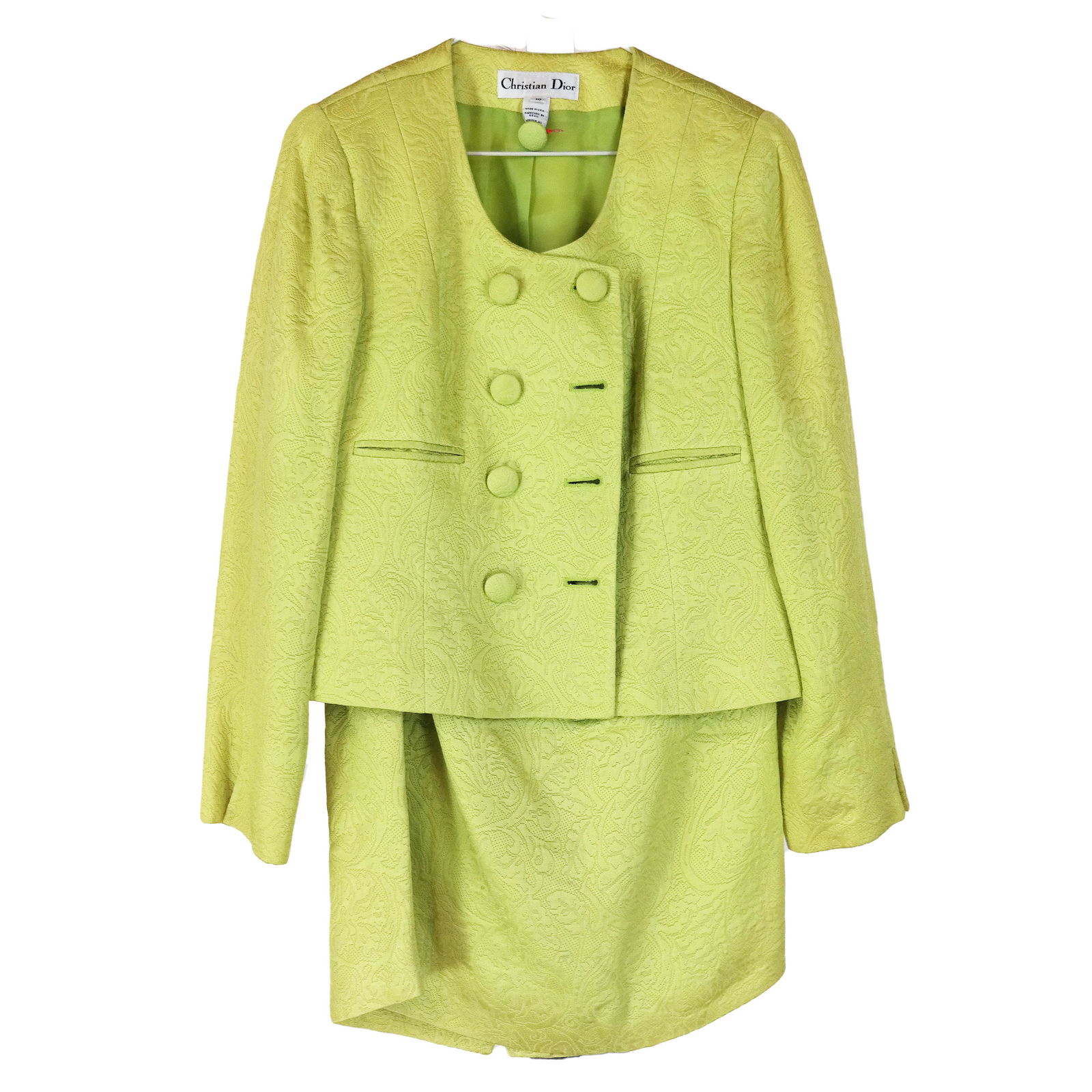 Christian Dior Silk Jacquard Ladies Suit (1 of 8)