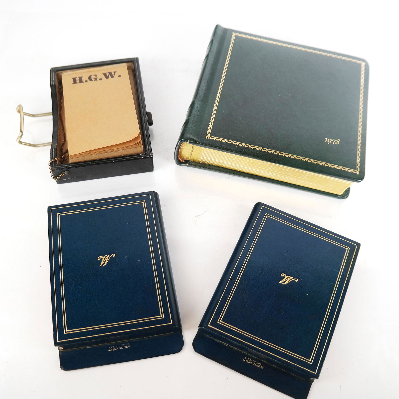 Four Leather Desk Articles (1 of 12)