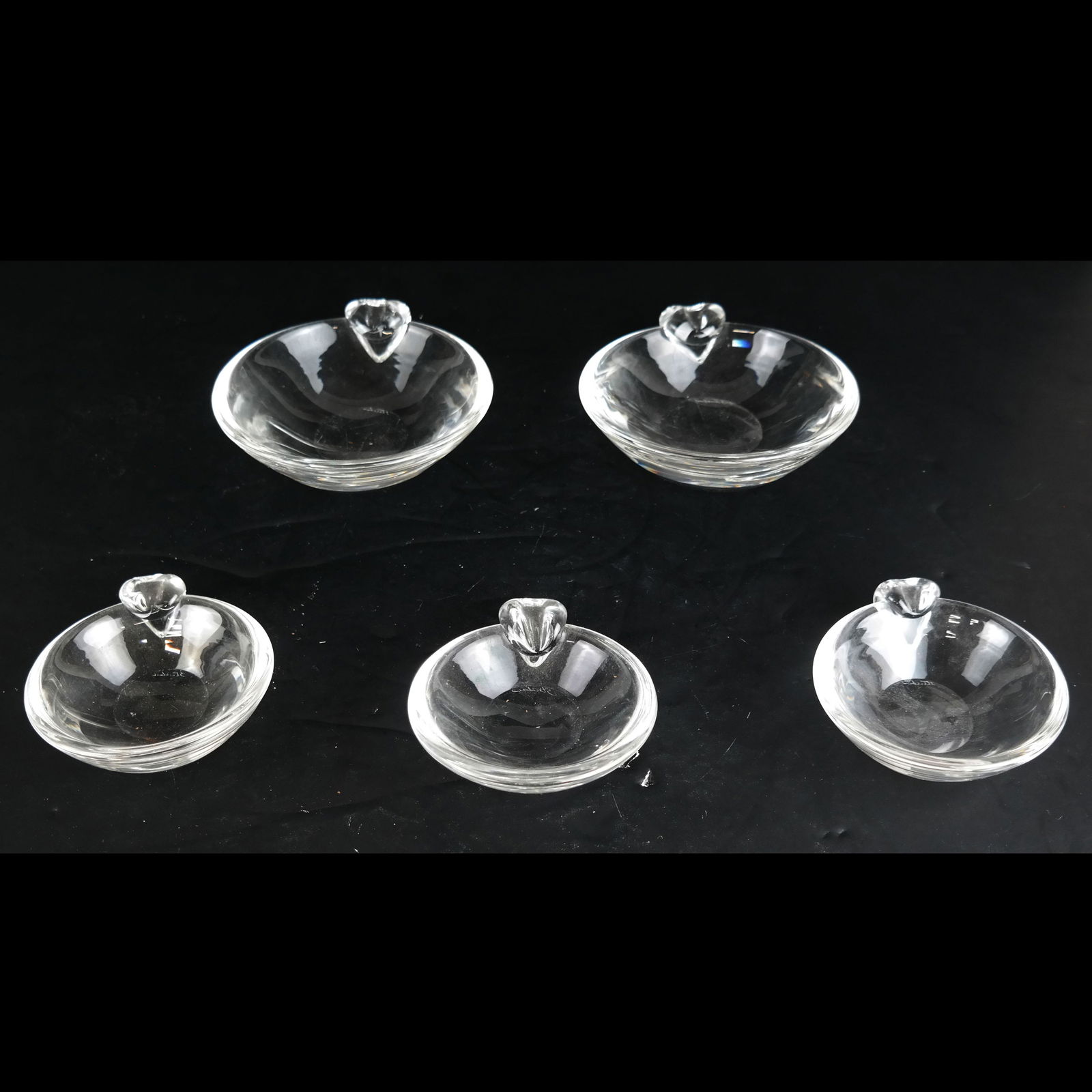 Set of 5 Steuben Candy Dishes (1 of 8)