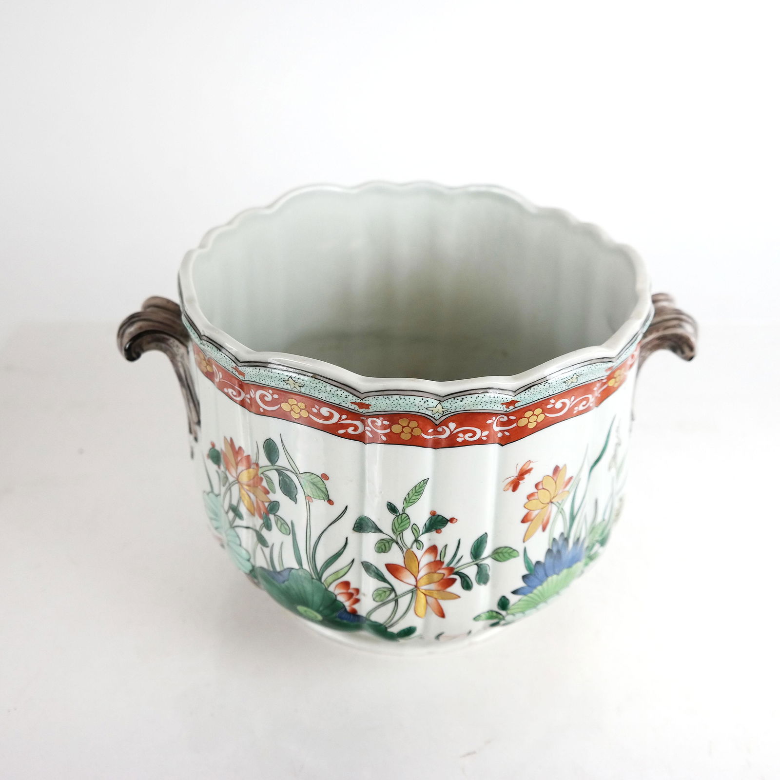 French Porcelain Cache Pot (1 of 7)