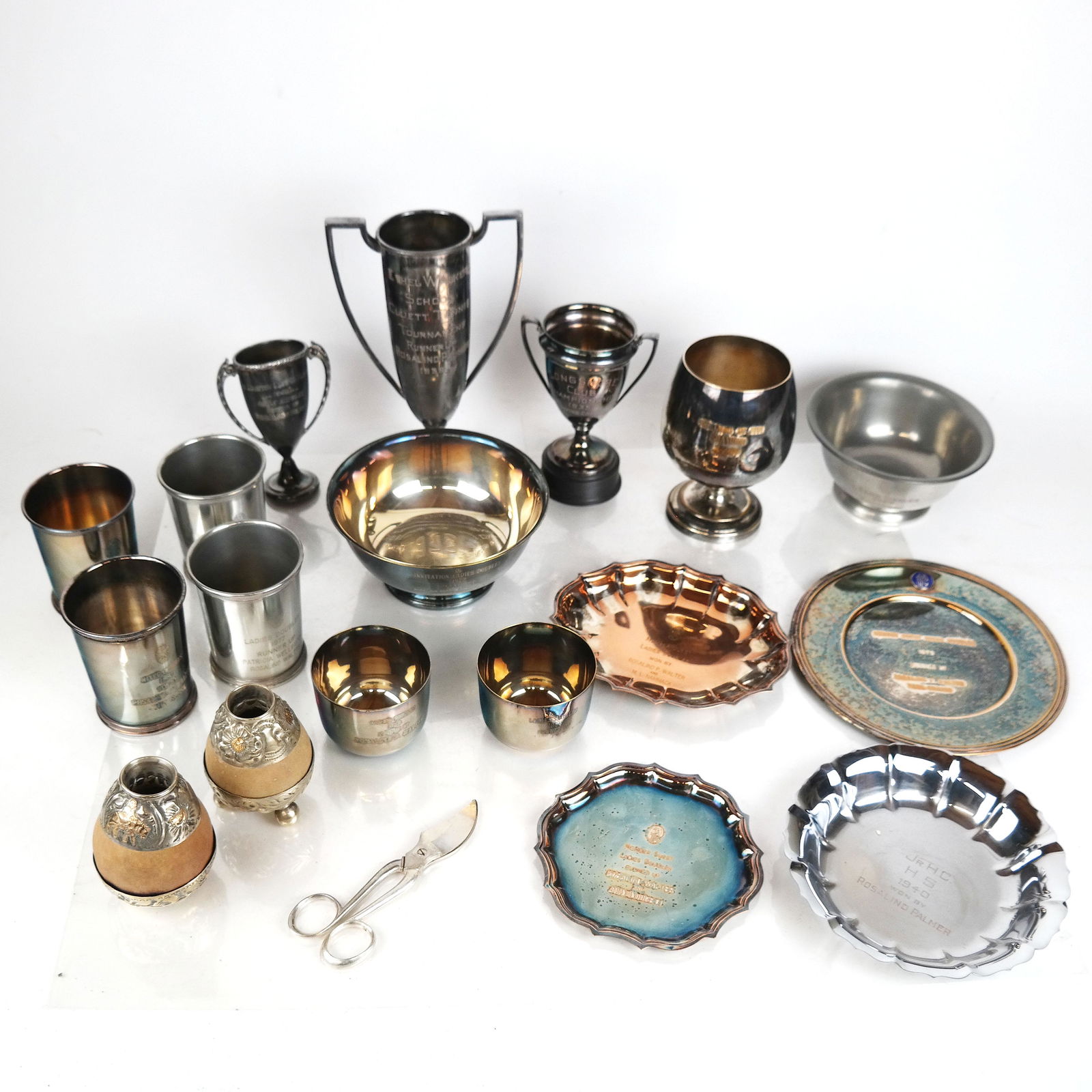 Assorted Silver Pate & Pewter Articles (19) (1 of 16)