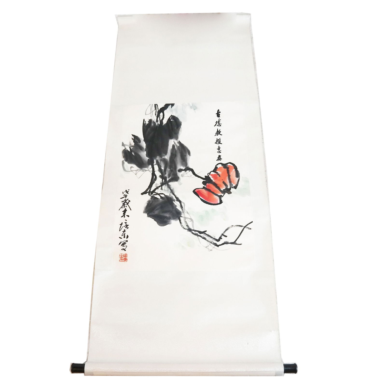 Style of Qi Baishi Chinese Scroll Painting (1 of 6)