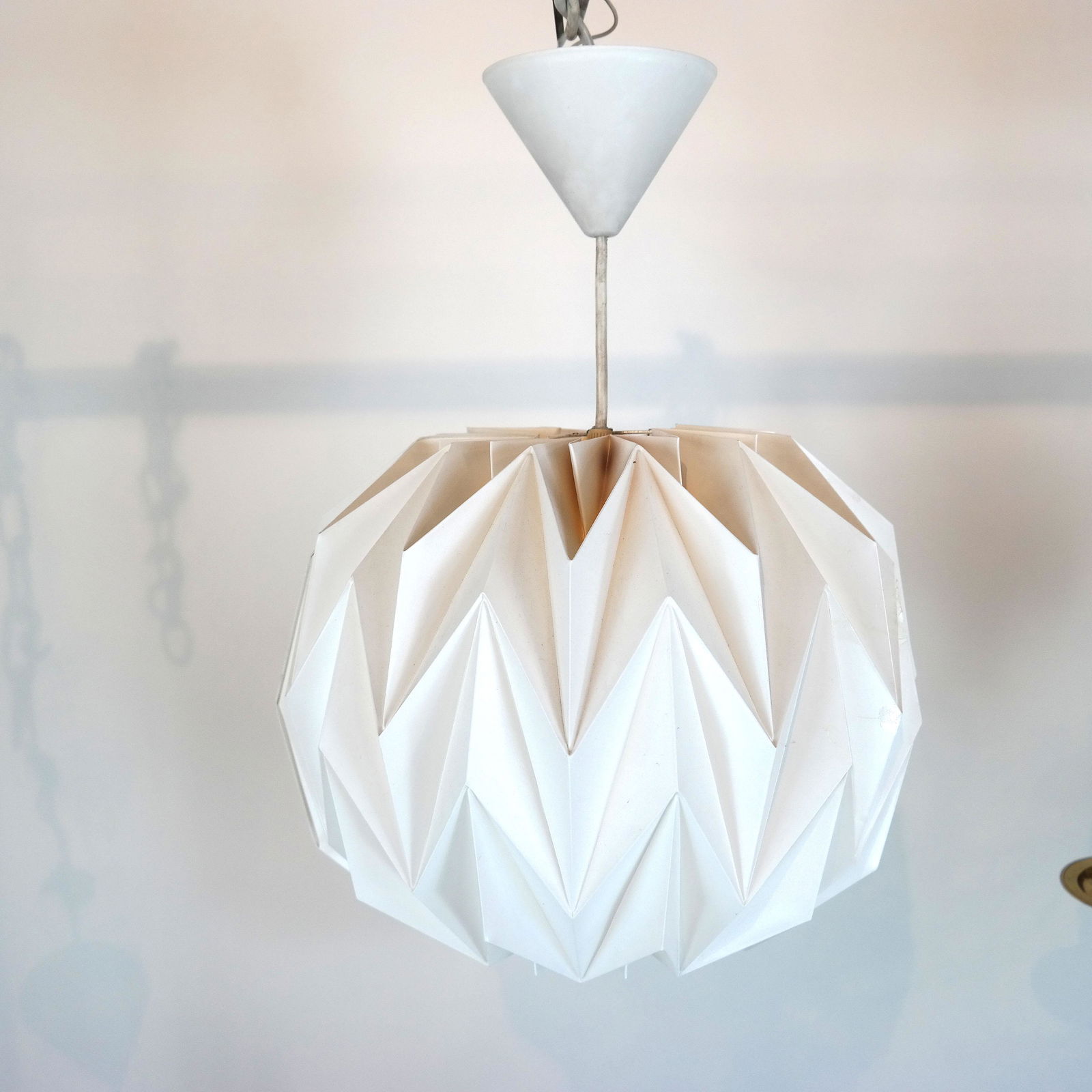 Contemporary Molded Plastic Pendant Light Fixture (1 of 8)