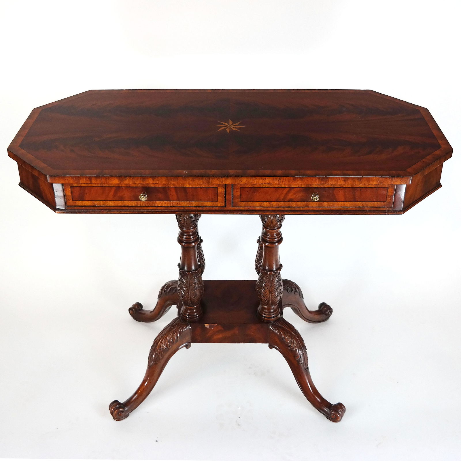 Georgia-Style Mahogany Console (1 of 12)
