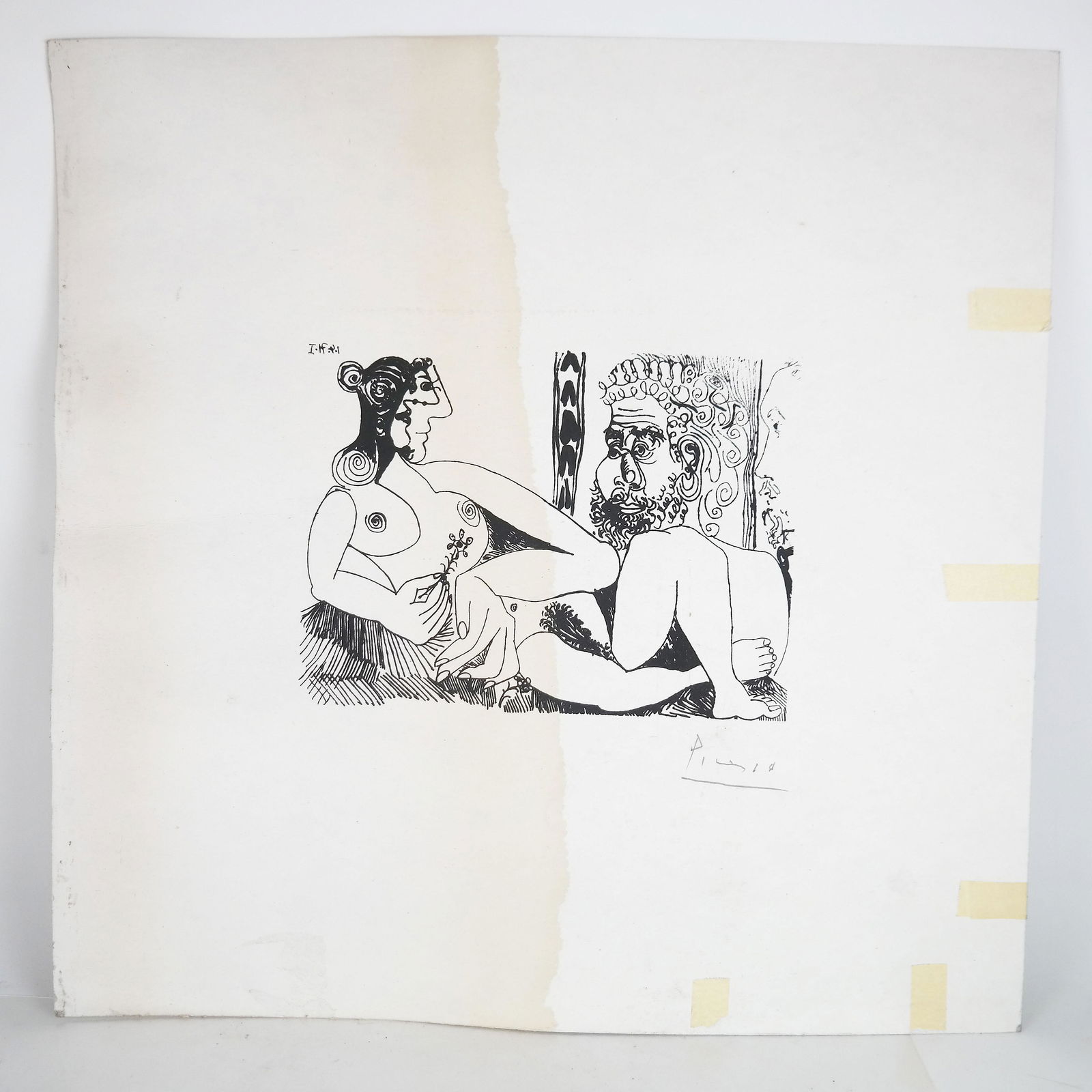 Pablo PICASSO - Femme Aux Fleurs - Print (1 of 16)