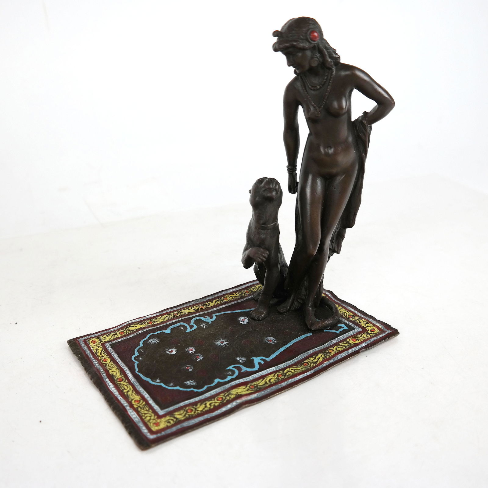 Franz BERGMAN: Lady & Panther - Bronze (1 of 8)