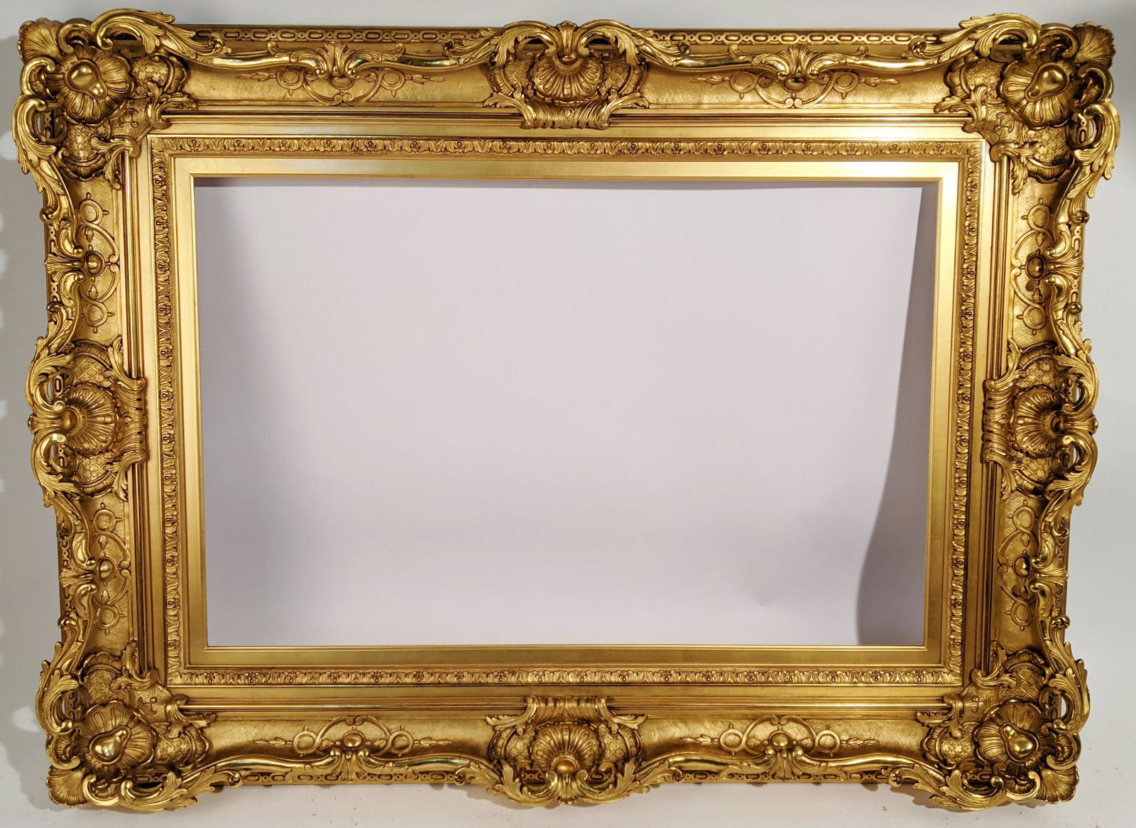 Large Heavily Pierced Carved Frame (1 of 10)