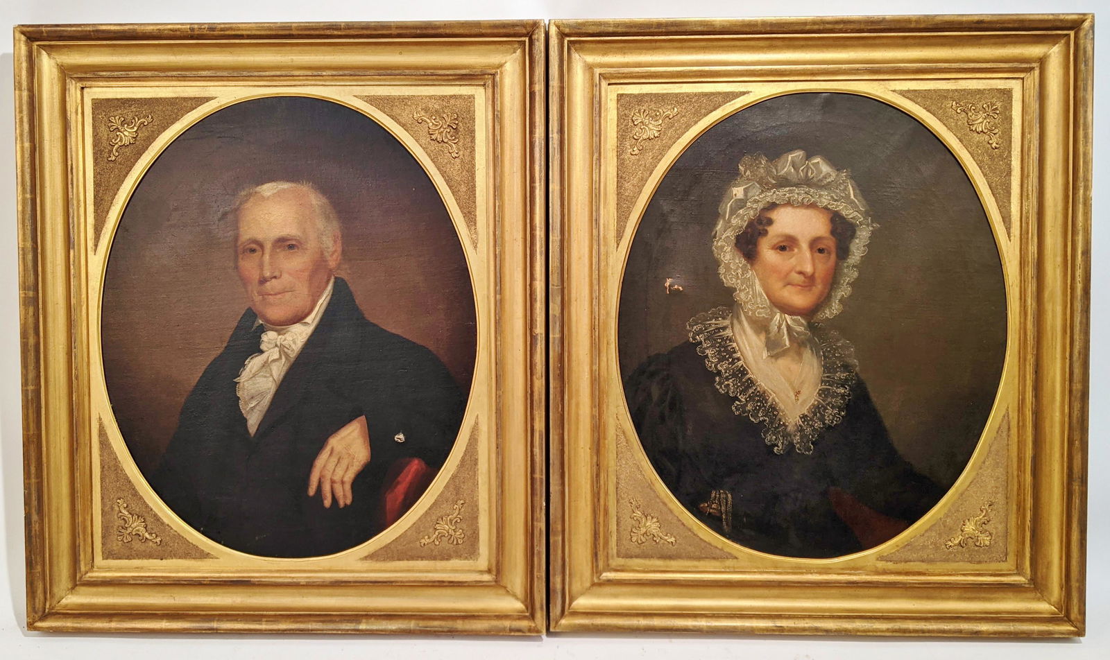 Pair of 19th C. Portrait Paintings (1 of 16)
