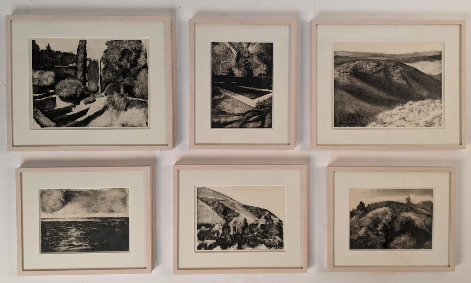 Marc de MONTEBELLO: Set of 6 Monotypes (1 of 9)