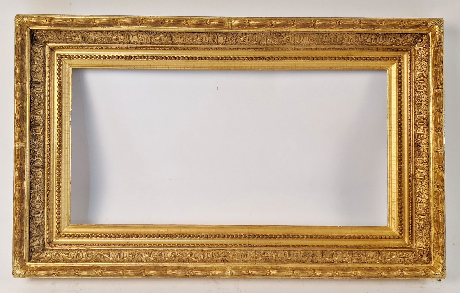 Antique Gilt Carved Gold Leaf Frame (1 of 10)