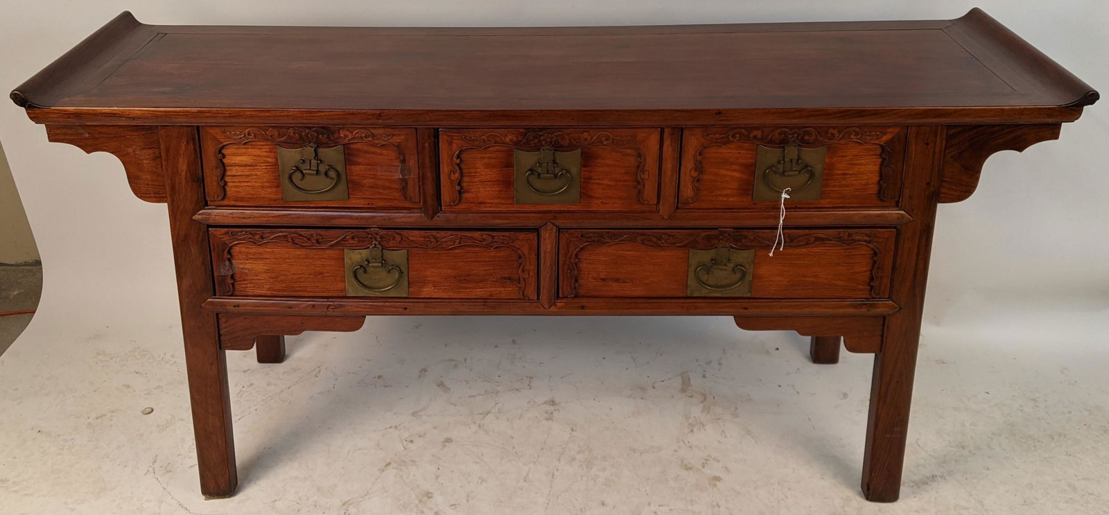 Antique Asian Teakwood Sideboard (1 of 15)