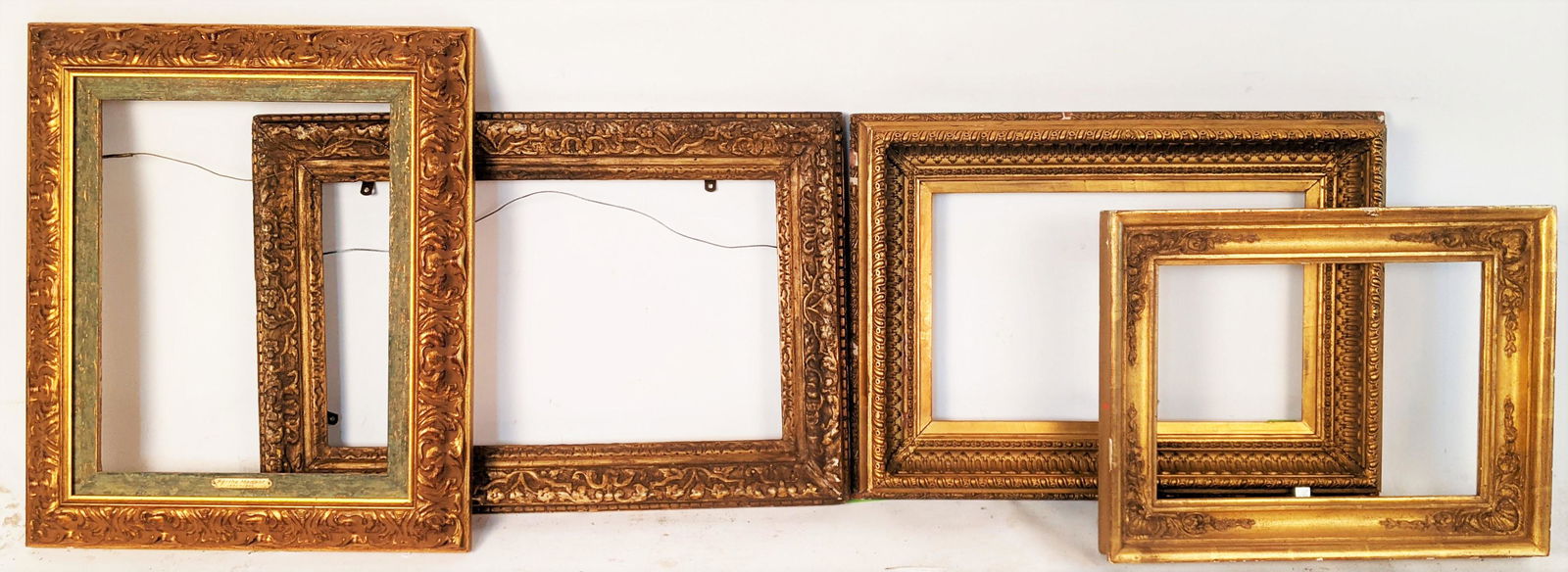 Lot of 4 Carved Gold Leaf Frames (1 of 19)