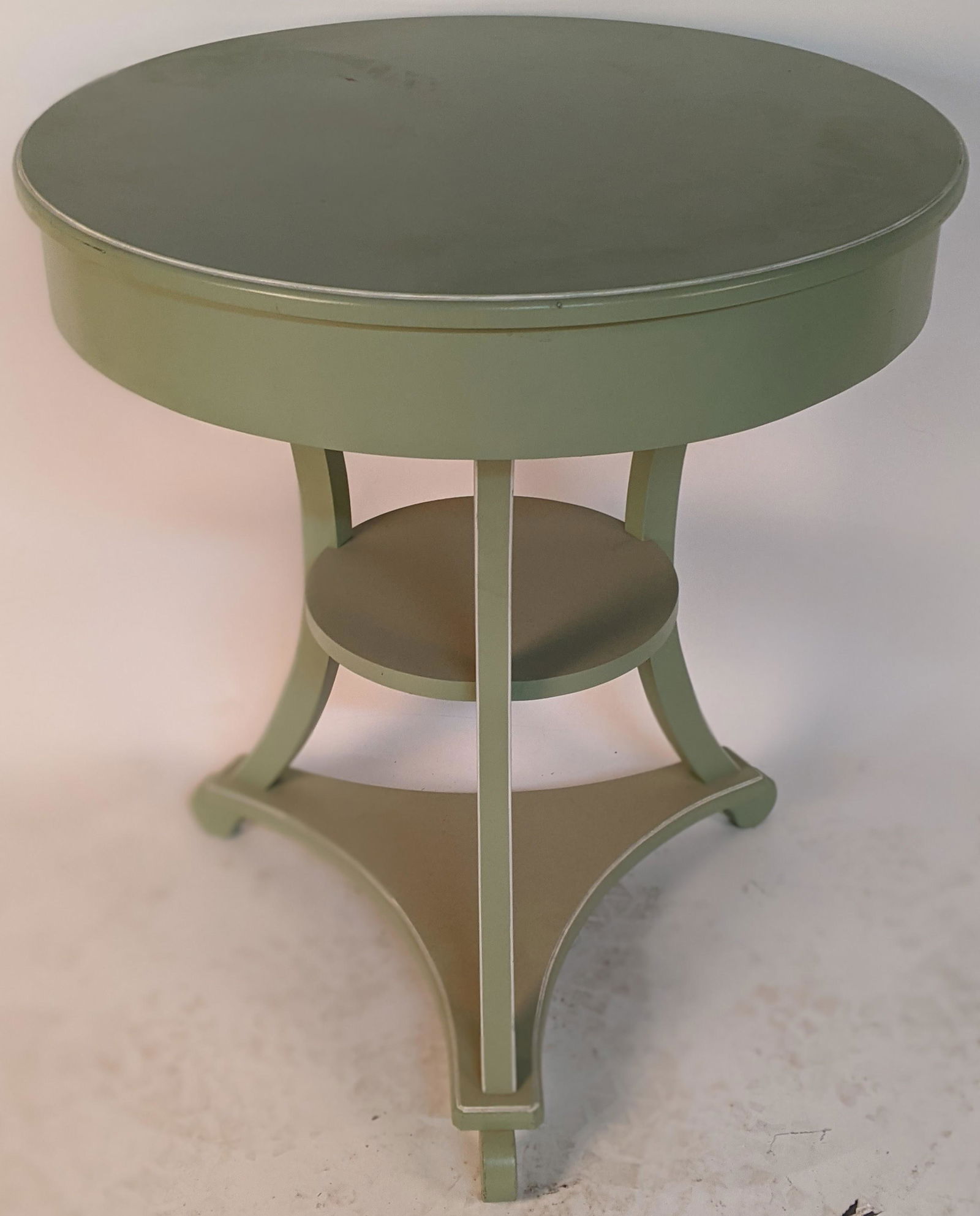 Green Painted Side Table (1 of 10)
