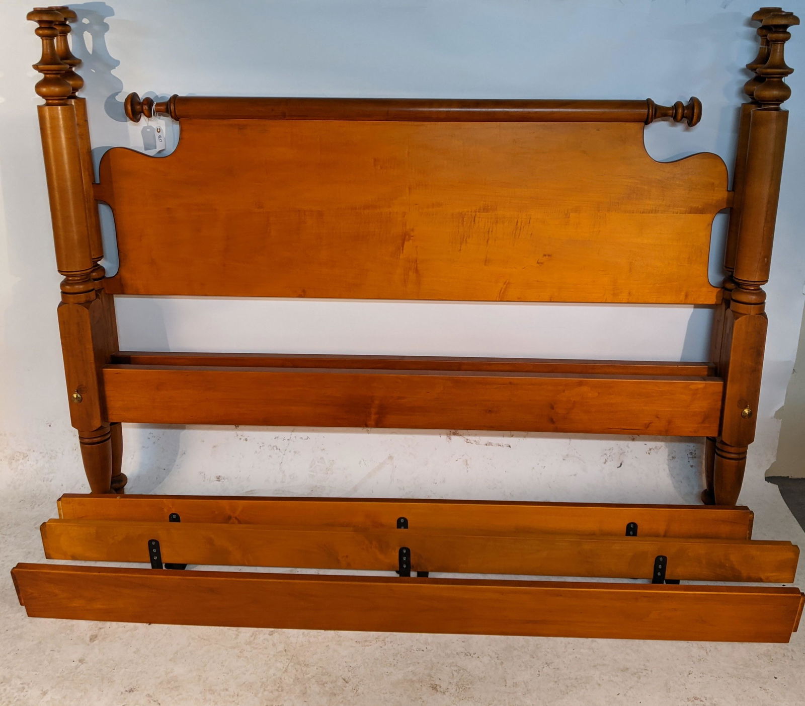 Custom Tiger Maple Headboard & Footboard (1 of 14)