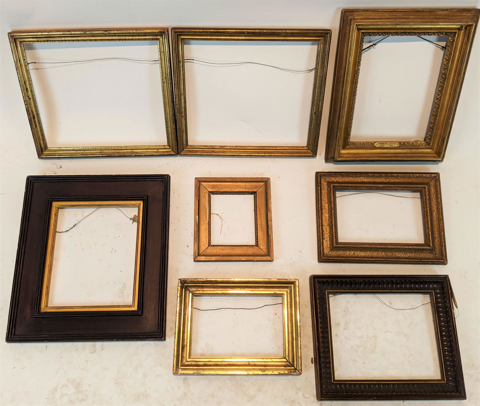 Eight Gilt & Wood Frames (1 of 17)