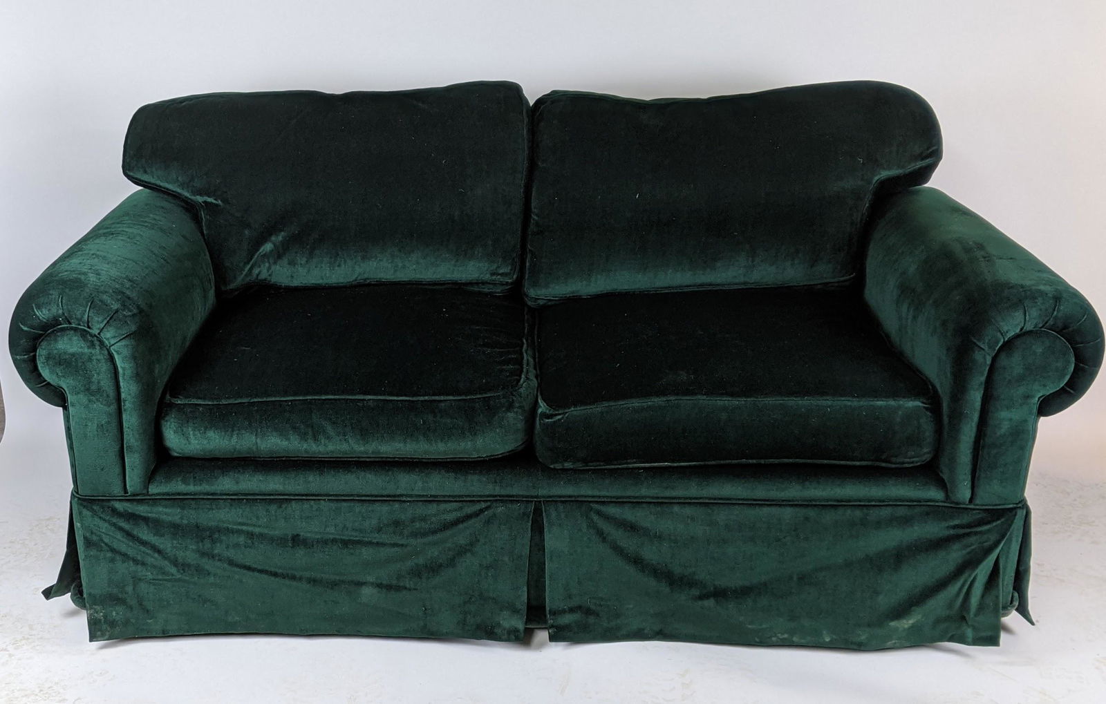 Green Upholstered Sofa (1 of 10)