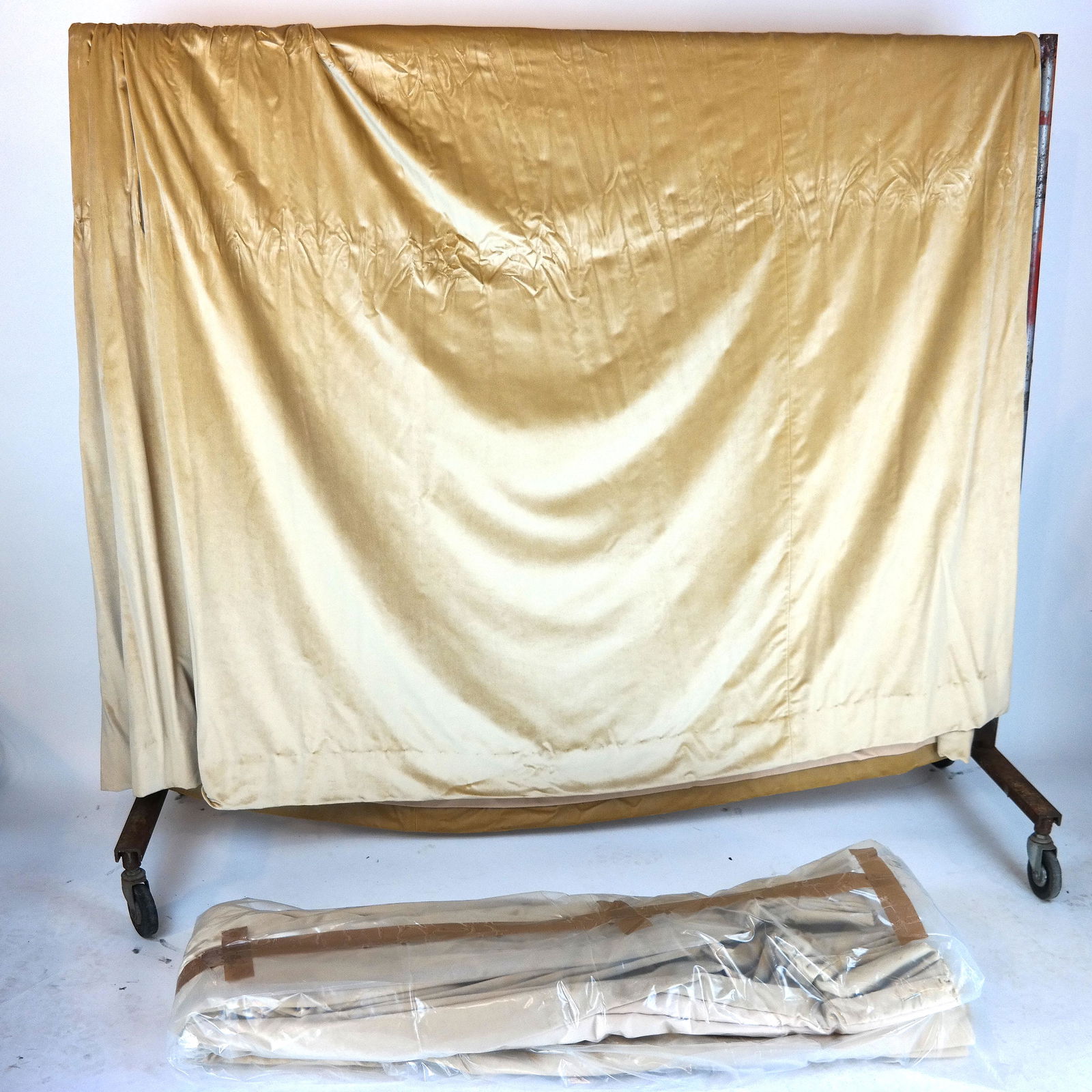 Satin Velvet Fabric Window Panels (2) (1 of 7)