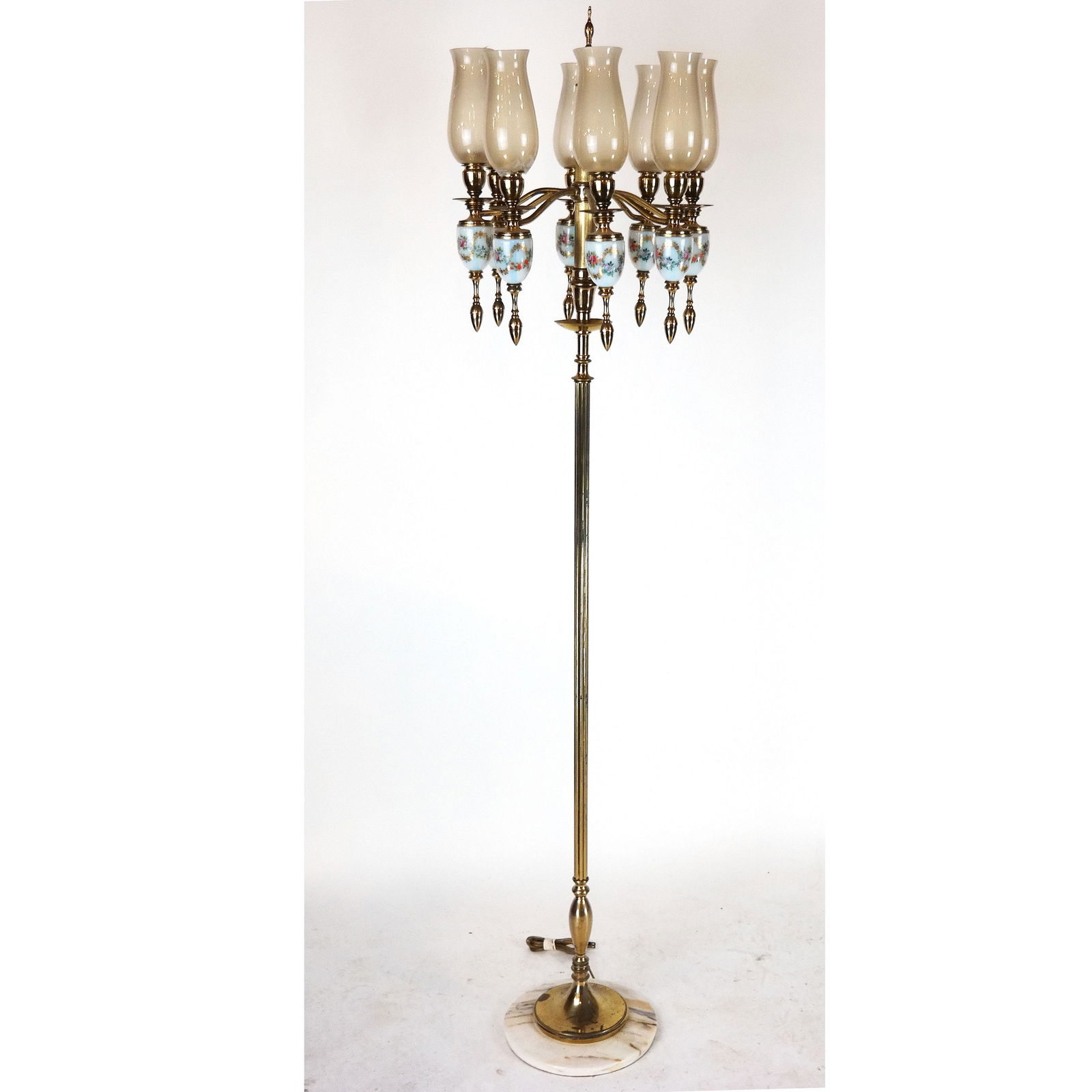 Brass Tone Floor Lamp (1 of 19)